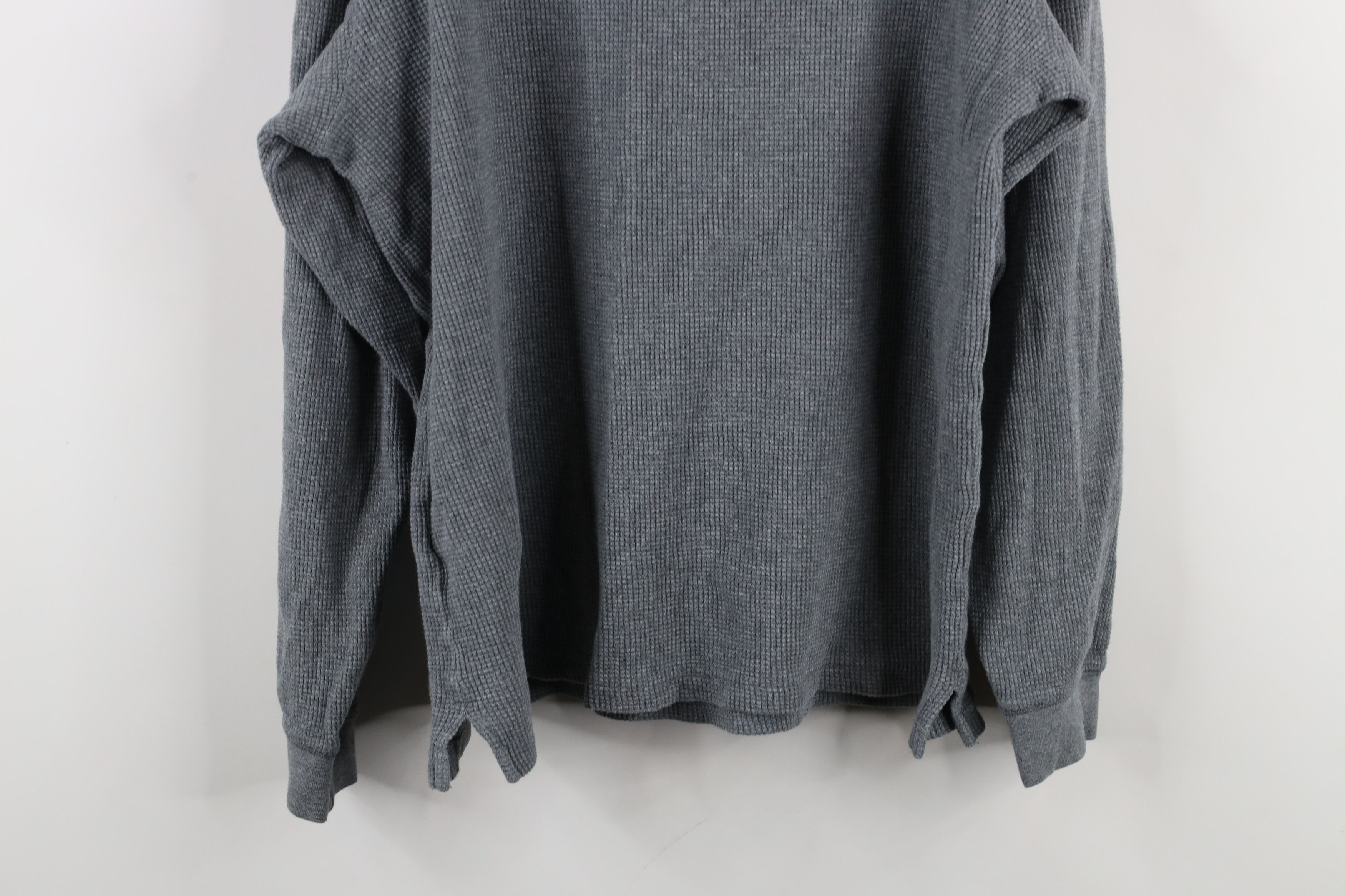 Eddie Bauer × Vintage Vintage 90s Eddie Bauer Waffle Knit Long Sleeve T-Shirt Size US S / EU 44-46 / 1 - 12 Thumbnail