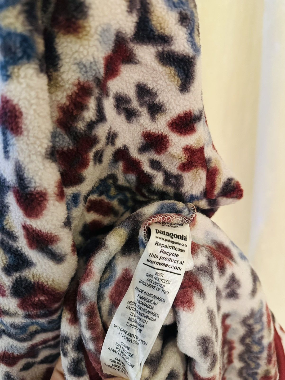 Patagonia Patagonia Aztec Synchilla Wandering Woods Pumic Size M / US 6-8 / IT 42-44 - 8 Thumbnail