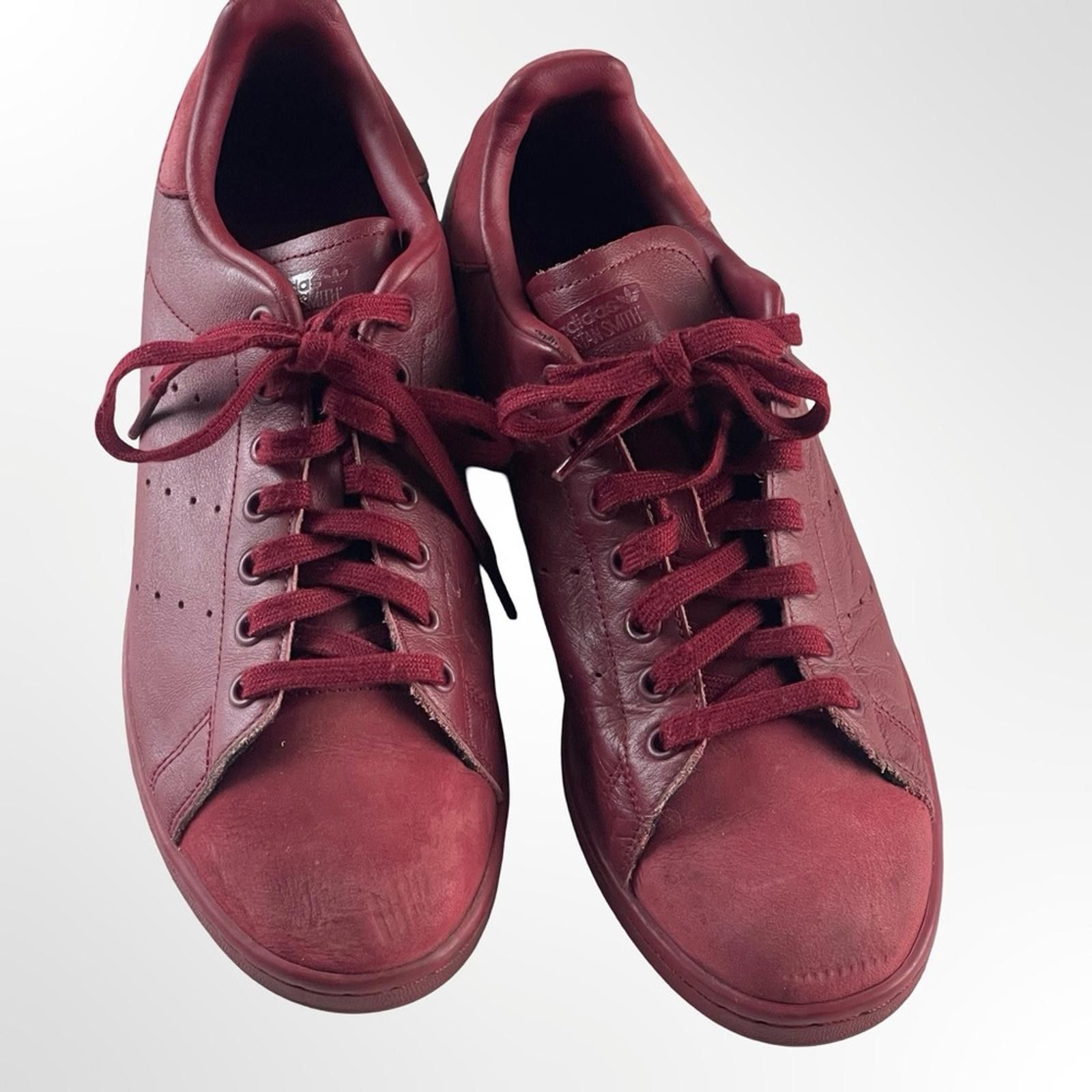 Adidas Adidas Stan Smith Men's Deep Red Sneakers in size 9.5 Size US 9.5 / EU 42-43 - 2 Thumbnail
