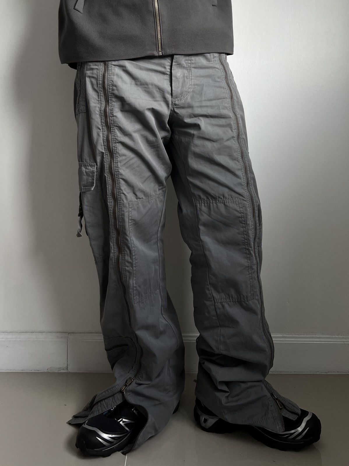 Dolce & Gabbana SS03 Dolce & gabbana zip cargo pants Size US 35 - 3 Thumbnail