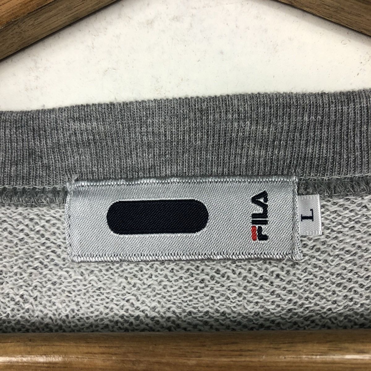 Japanese Brand 📌Vintage Sweatshirt Fila Big Logo Spell Out Size US L / EU 52-54 / 3 - 14 Thumbnail