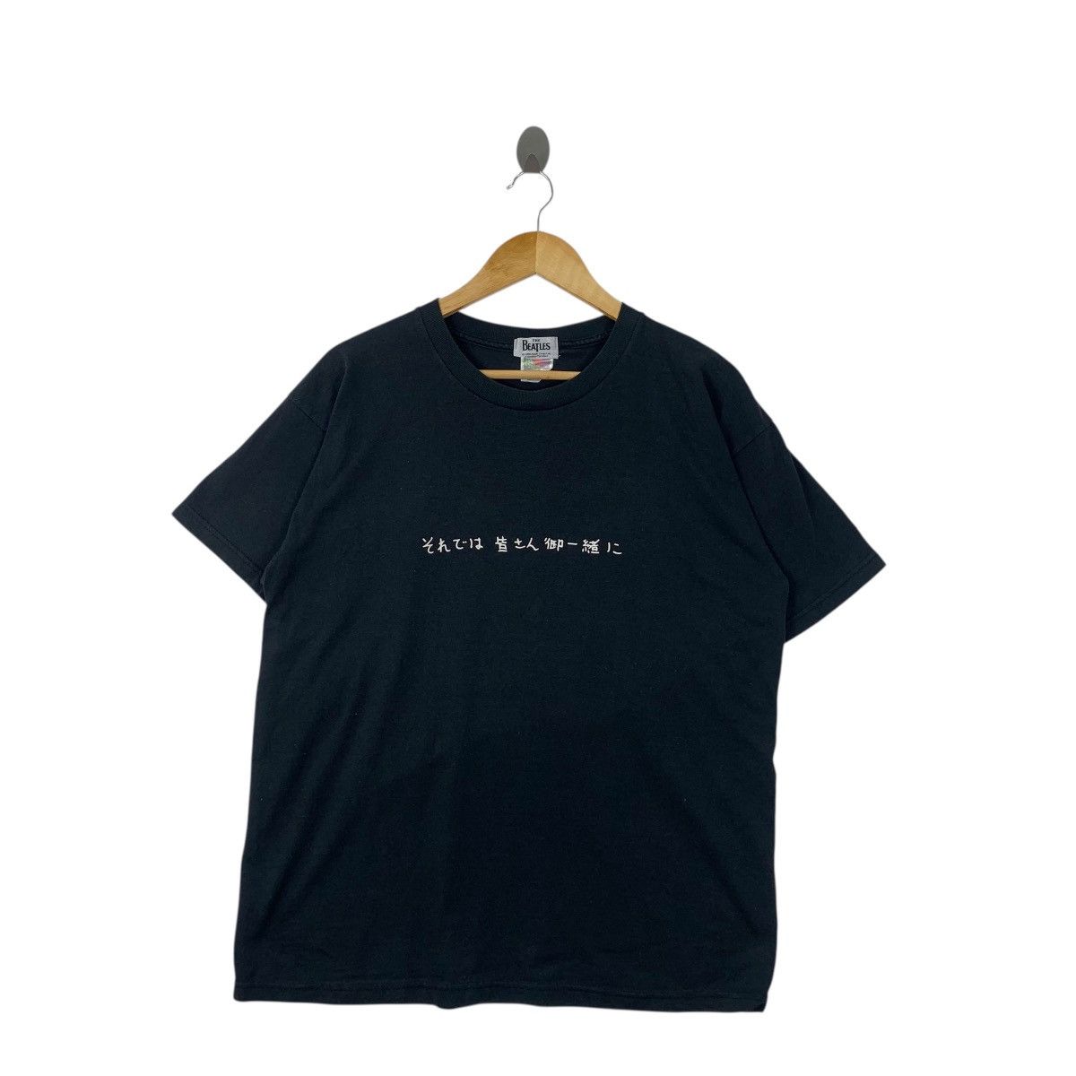 Band Tees Vintage 2000 THE BEATLES All Together Now Japan Kanji Tee Size L / US 10 / IT 46 - 3 Thumbnail