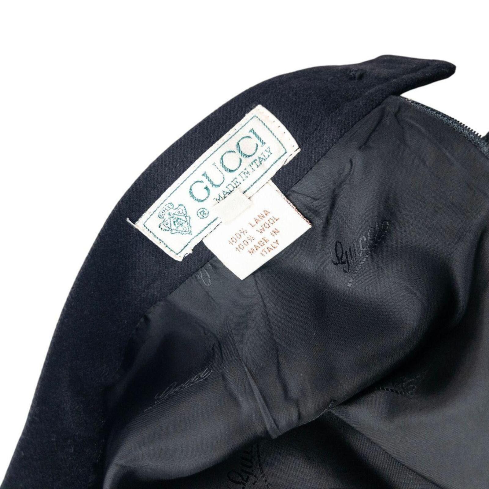 Gucci Vintage 80s Gucci Wool Skirt Womens Size W26 Size 26" / US 2 / IT 38 - 6 Thumbnail