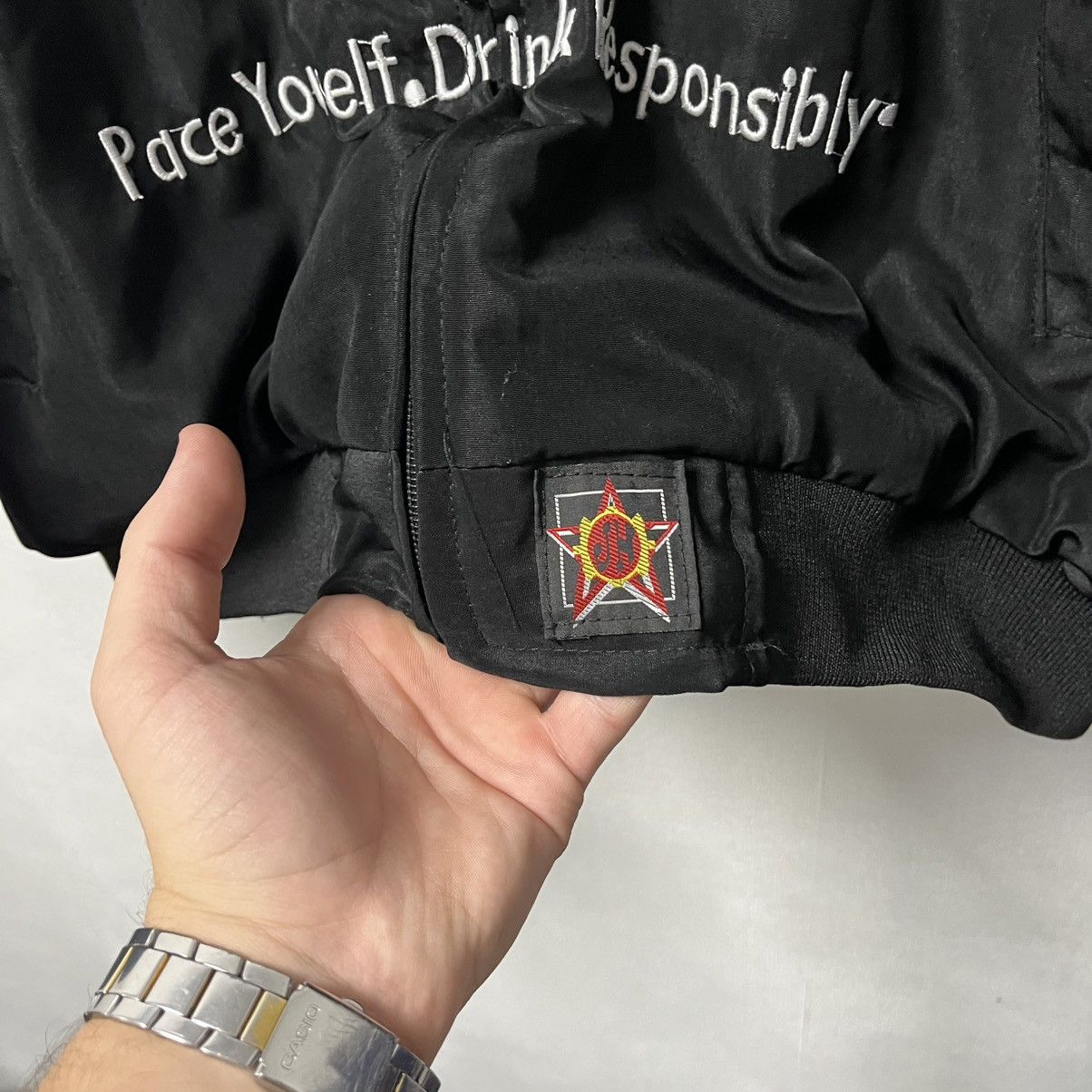 Formula 1 90s Vintage Nascar Jack Daniels Racing Bomber Jacket M Size US M / EU 48-50 / 2 - 6 Thumbnail