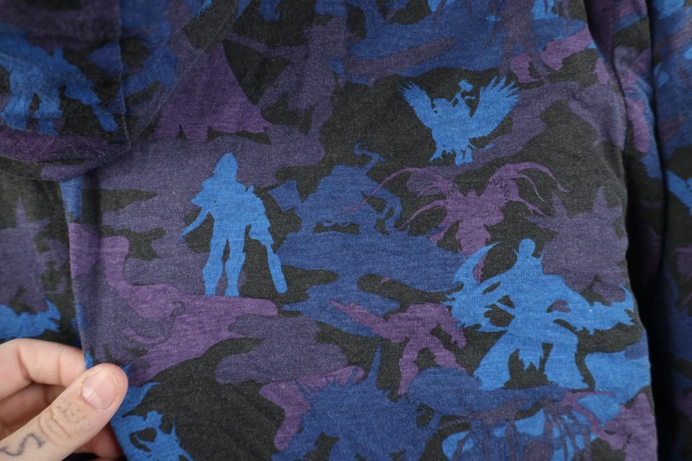 Vintage Blizzard Entertainment Reversible Heroes of the Storm Hoodie Size XL / US 12-14 / IT 48-50 - 10 Thumbnail