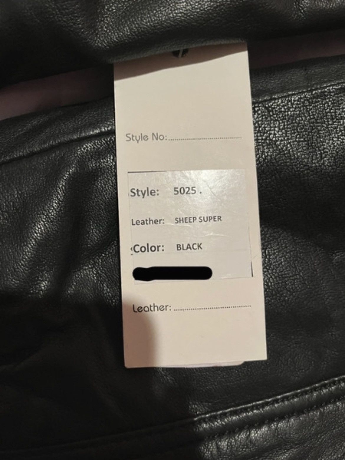 Other Men’s Leather Jacket Size US XL / EU 56 / 4 - 4 Thumbnail