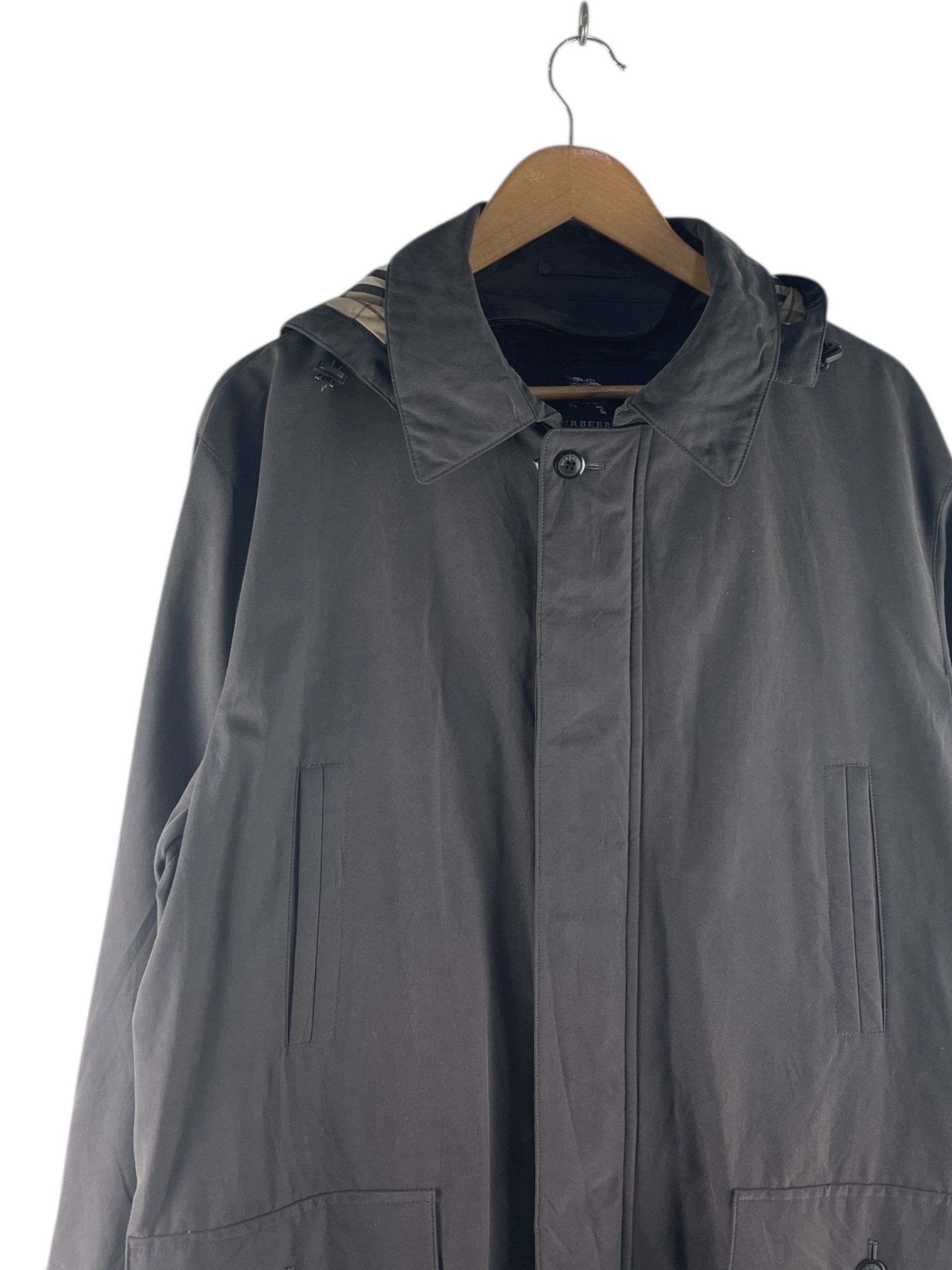 Burberry Burberry London Hooded Coat Jacket Size L / US 10 / IT 46 - 9 Thumbnail