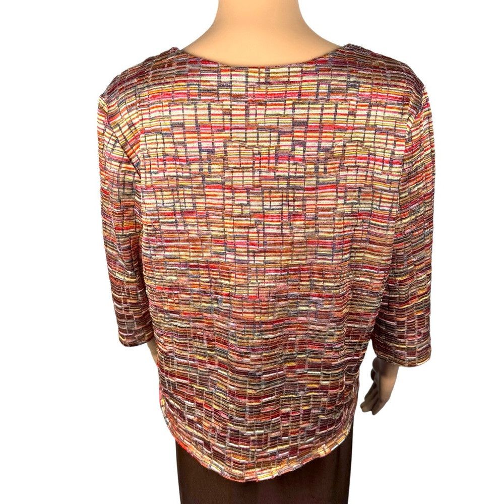 Other Alfred Dunner Side Grommet Top Size M Size M / US 6-8 / IT 42-44 - 5 Thumbnail