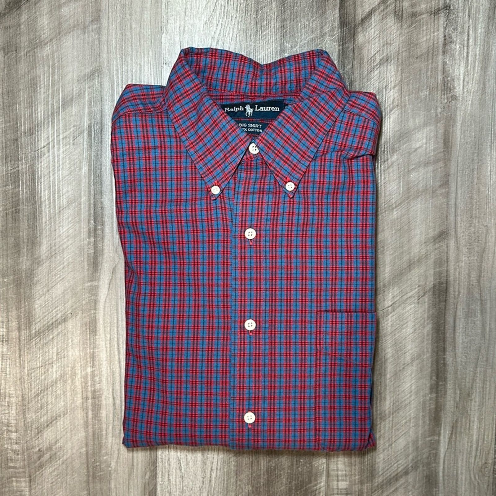 Ralph Lauren Ralph Lauren Big Shirt Long Sleeve Button Down - Large Size US L / EU 52-54 / 3 - 1 Thumbnail