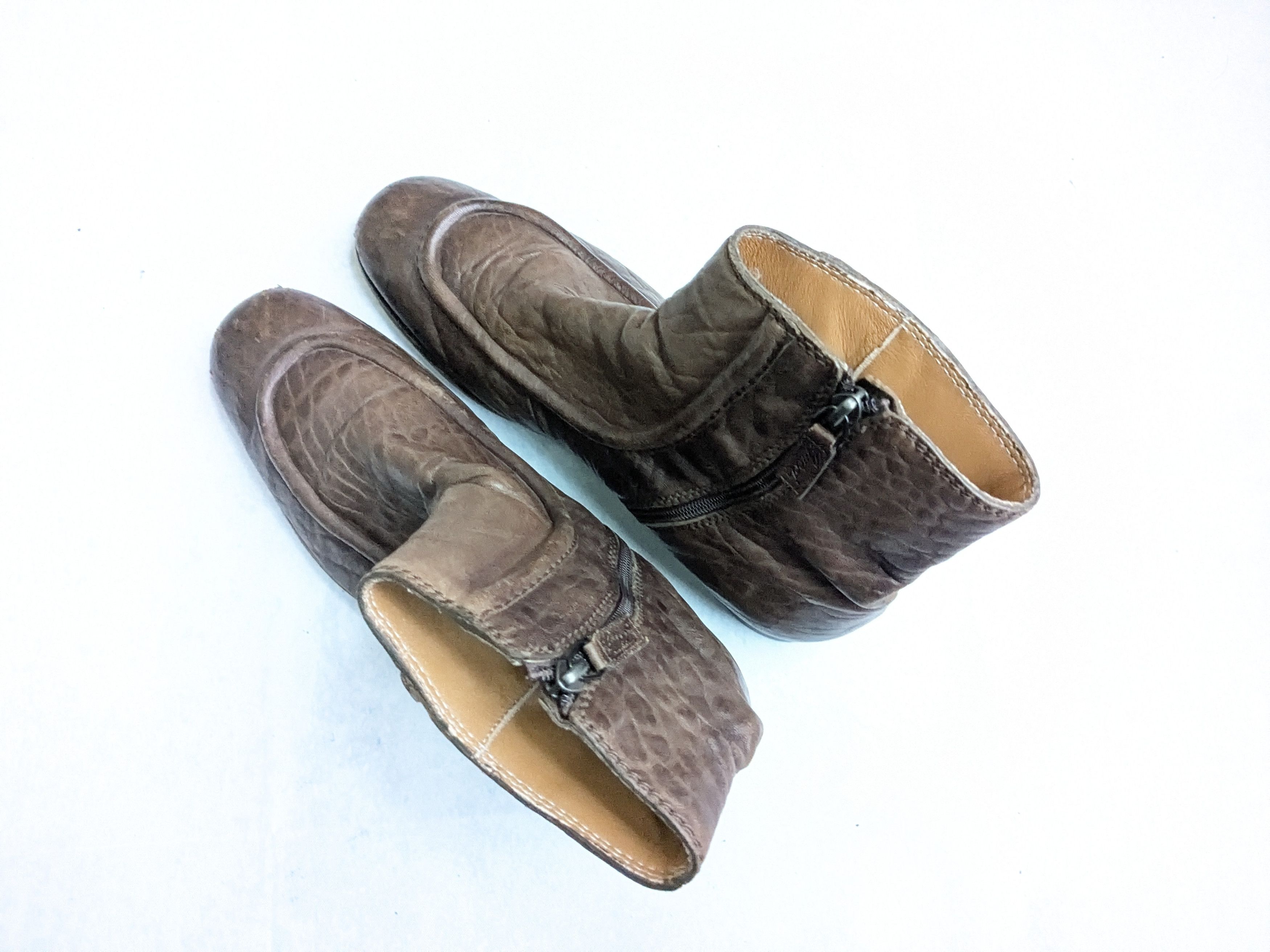 Gucci Gucci Size Zip Boots Brown 8.5 Leather Men Moc Toe Size US 8.5 / EU 41-42 - 13 Thumbnail