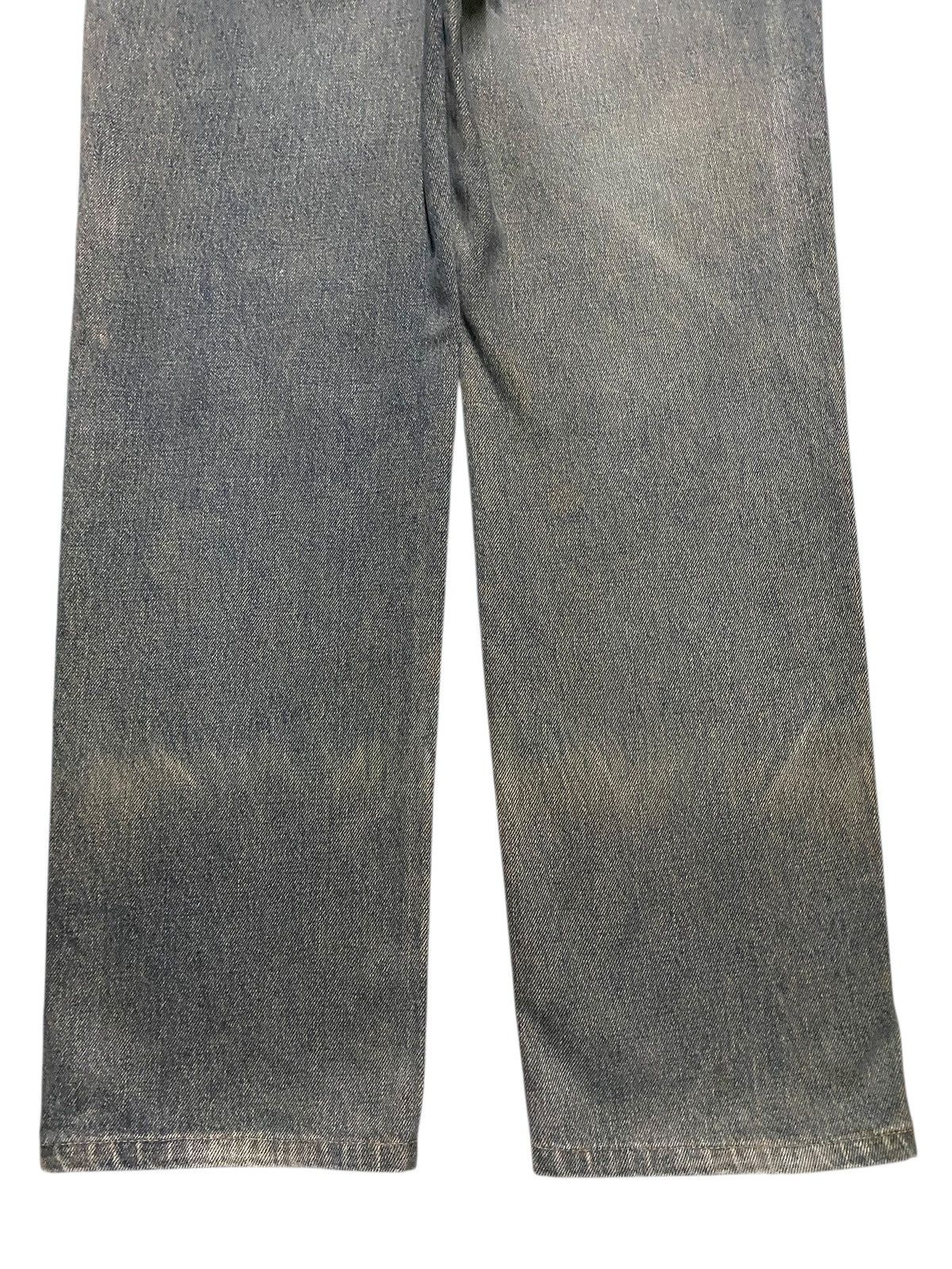 Japanese Brand Vintage Edwin E603R Japan Mud Wash Distressed Loose Jeans Size US 30 / EU 46 - 6 Thumbnail