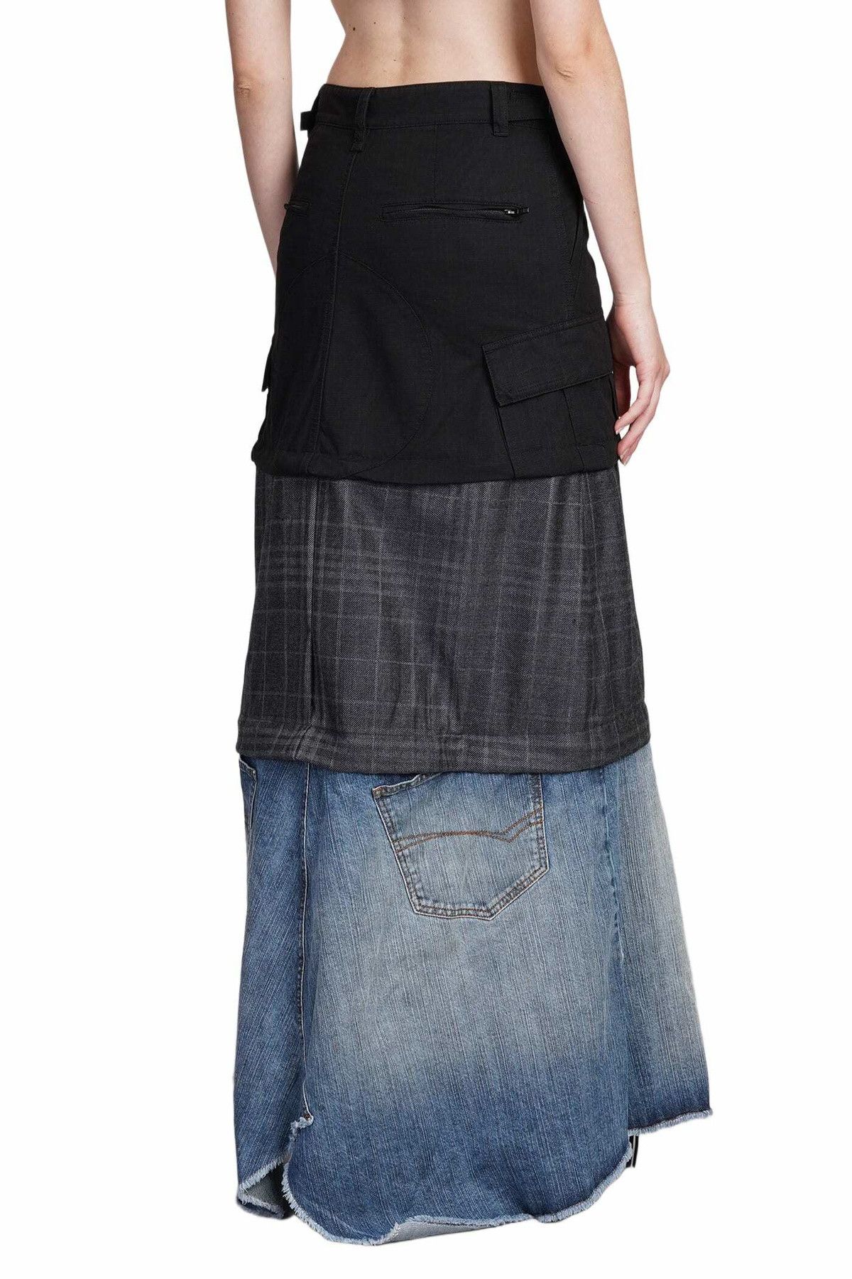 Balenciaga Runway SS'24 Layered Cargo Patchwork Size 26" / US 2 / IT 38 - 4 Thumbnail