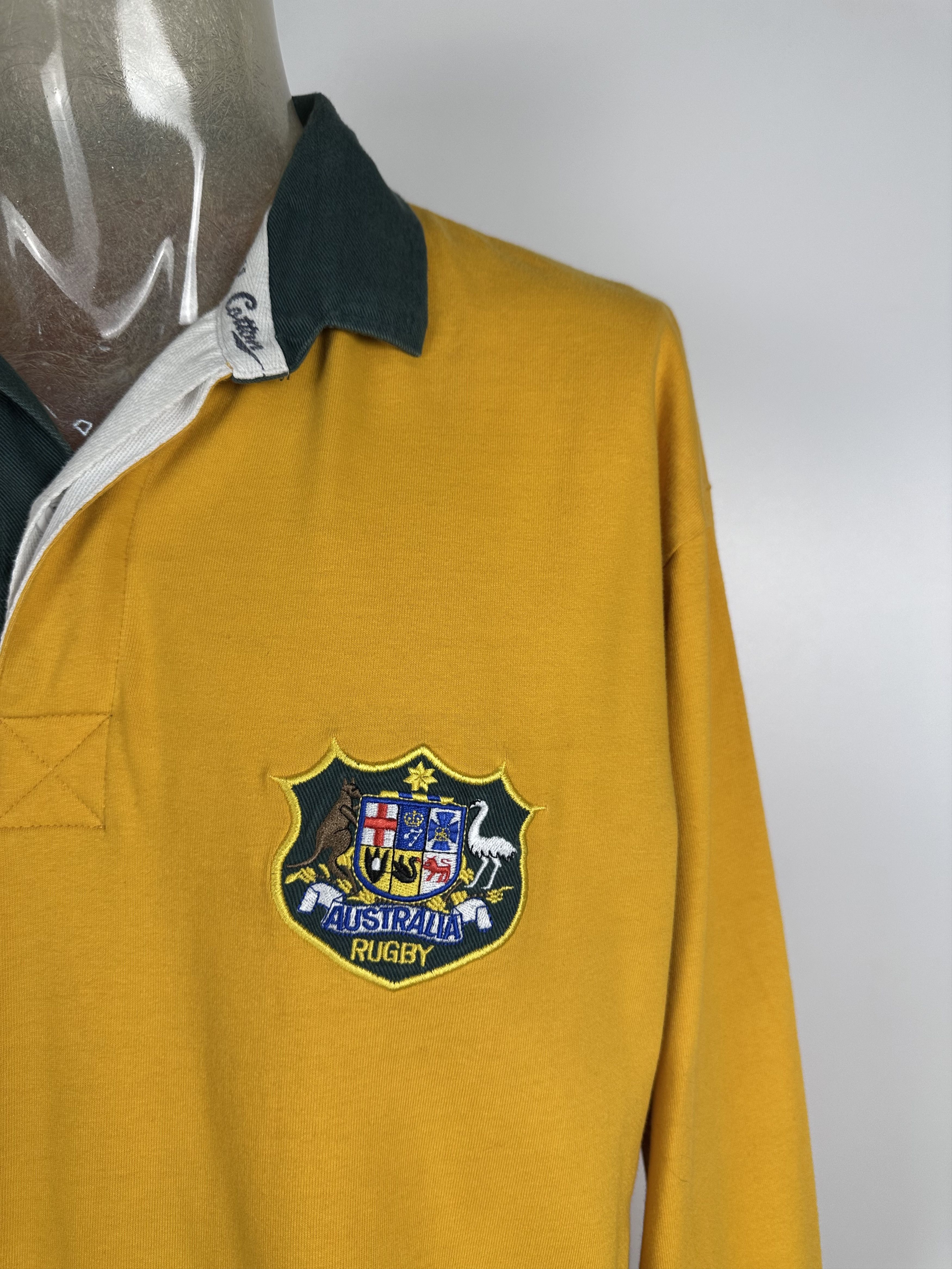 Cotton Traders Australia Rugby Cotton Classics Vintage Shirt XL Long Sleeve Size US XL / EU 56 / 4 - 2 Thumbnail