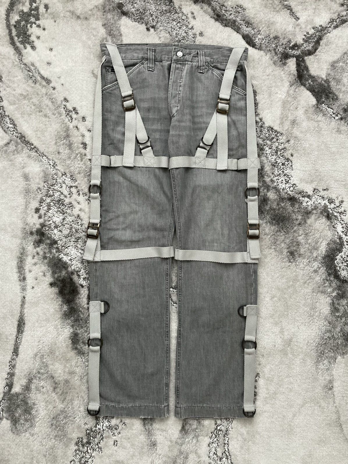 Dolce & Gabbana A/W 2003 Bondage Jeans Size US 32 / EU 48 - 1 Thumbnail