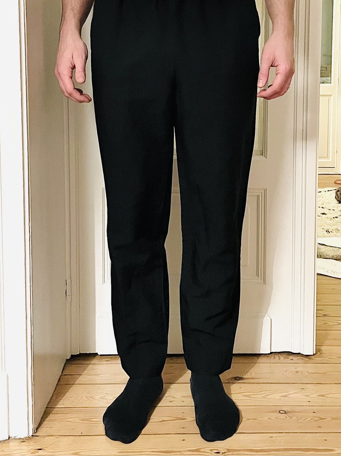 Comme des Garcons Straight leg navy blue comme des garçons pants Size US 33 - 6 Thumbnail