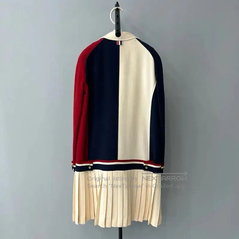 Thom Browne Thom Browne Multi-Colored Wool Dress . Size S / US 4 / IT 40 - 2 Thumbnail