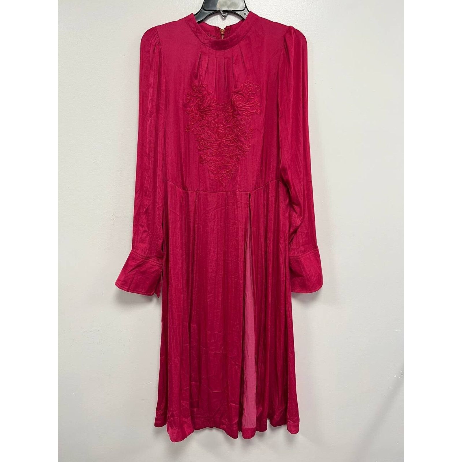 Free People Free People New Midi Maxi Tunic Dress Red M A000404 Size M / US 6-8 / IT 42-44 - 3 Thumbnail