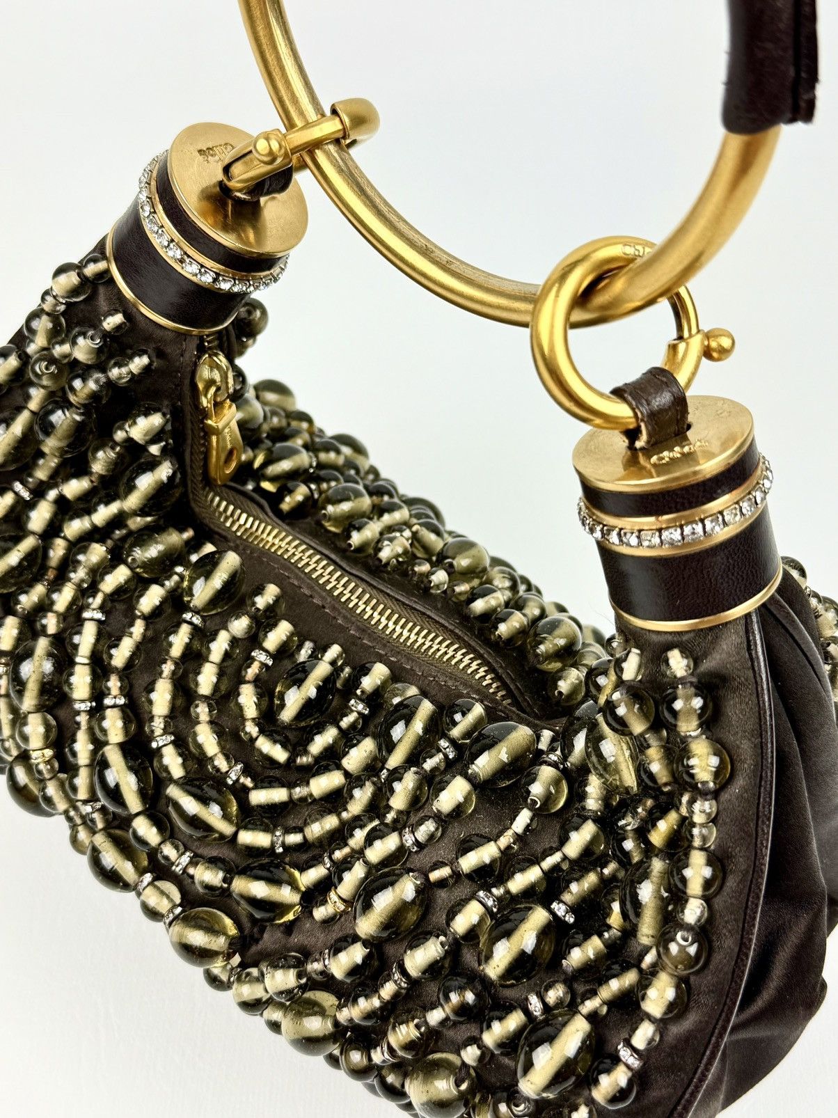 Chloe Chloe - Phoebe Philo - 00’s - Beads & Rhinestone - Bracelet Size ONE SIZE - 7 Thumbnail