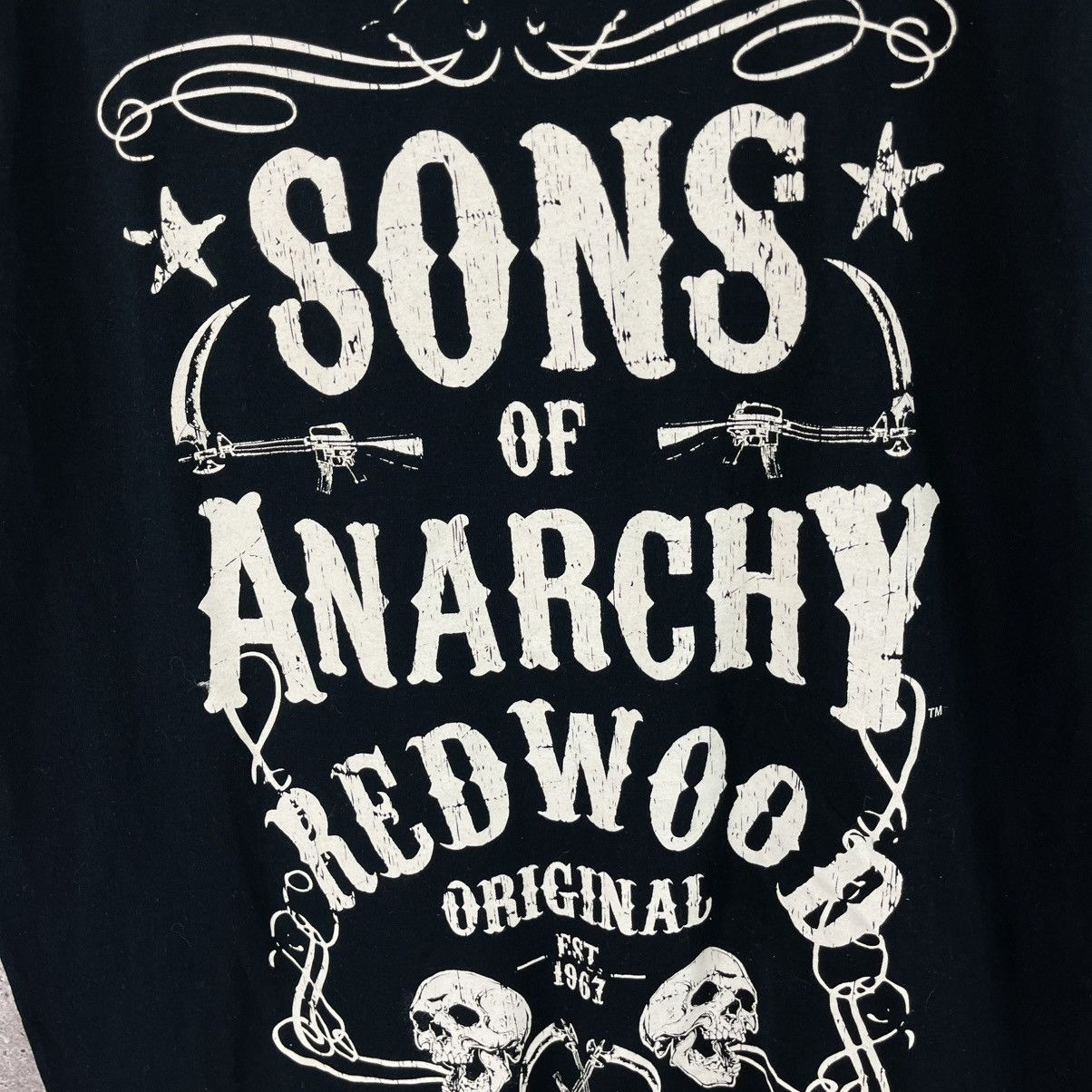 Band Tees Sons of Anarchy T-Shirt Band Rock Big Logo Size L Size US L / EU 52-54 / 3 - 3 Thumbnail