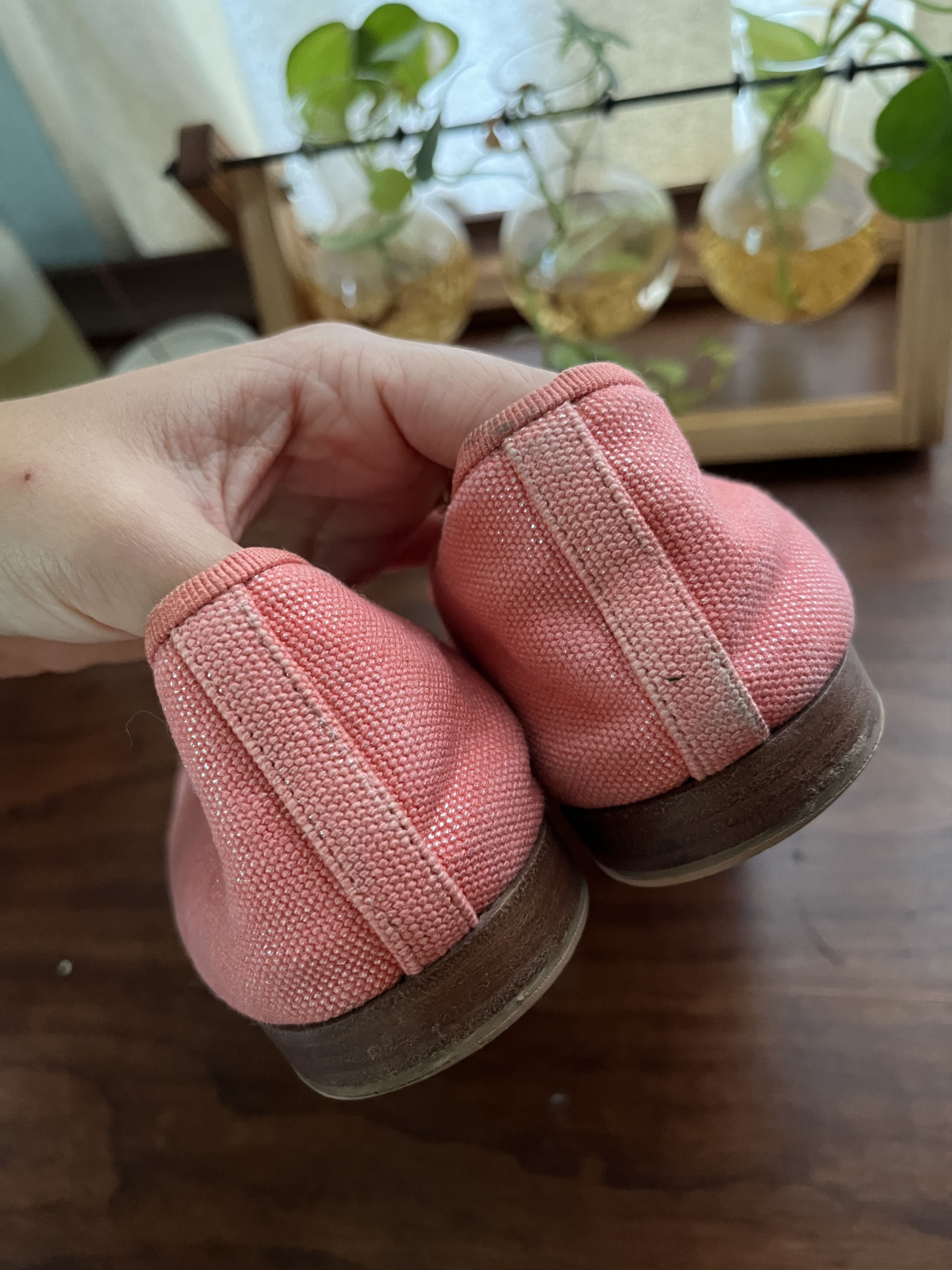 Chanel Chanel Pink and Gold Ballet Flats 37.5 Size US 7.5 / IT 37.5 - 4 Thumbnail