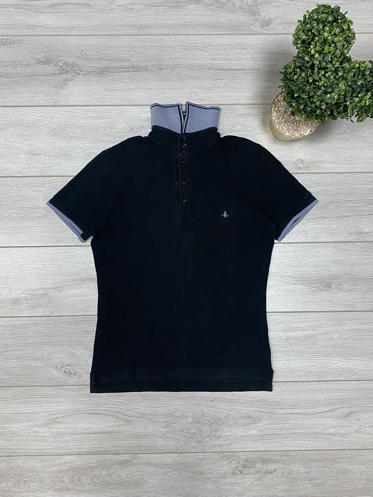 Vivienne Westwood Vivienne Westwood vintage faded small orb polo stripes Size US XL / EU 56 / 4 - 2 Thumbnail