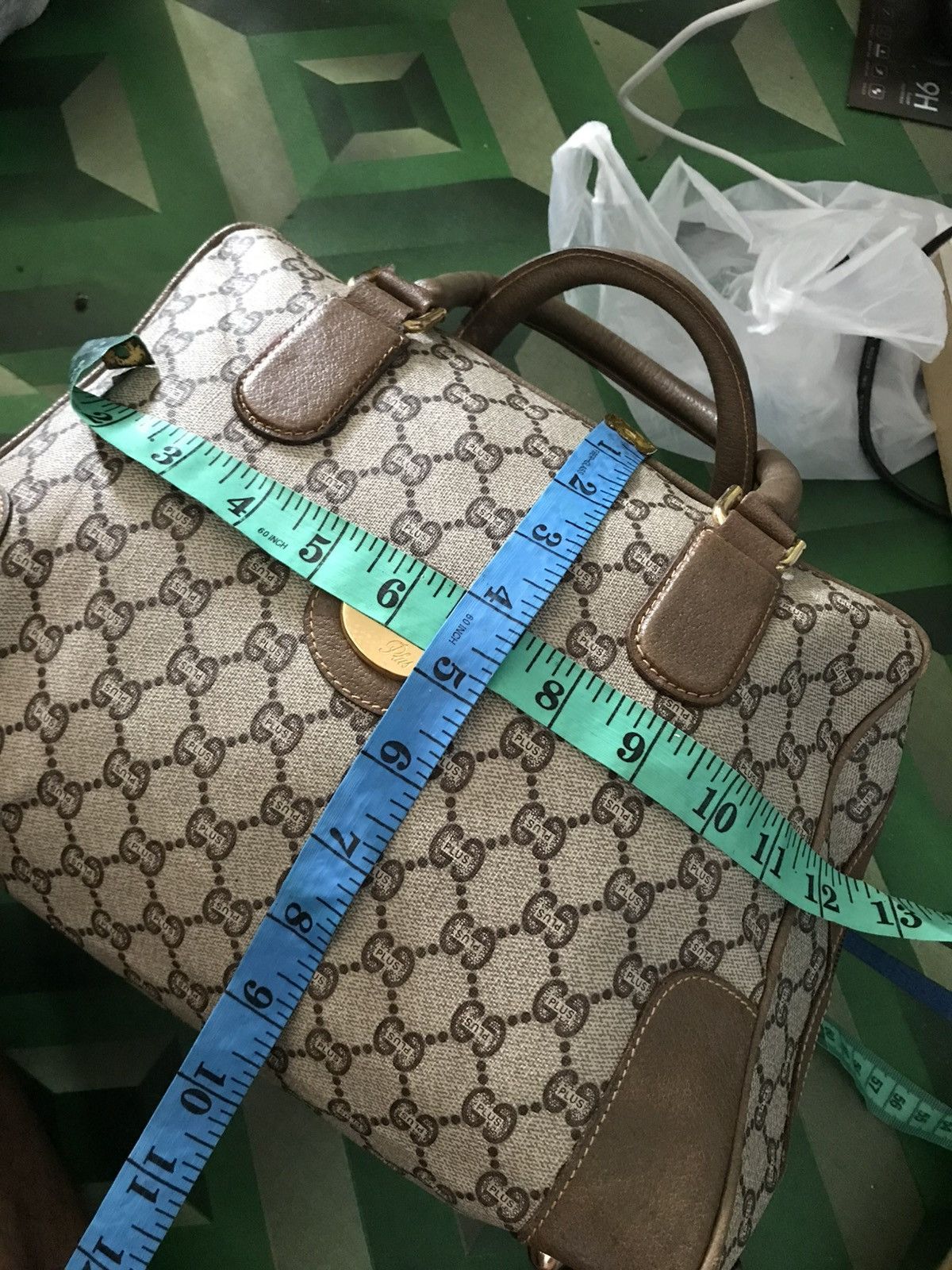 Paolo Gucci Vintage Gucci Plus GG Boston Bag Size ONE SIZE - 16 Thumbnail
