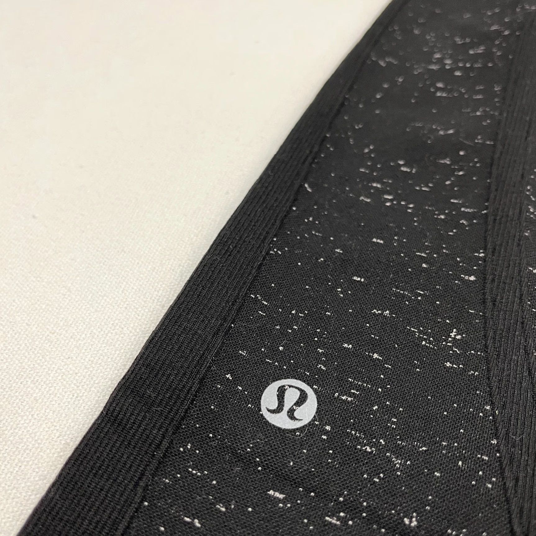 Lululemon Lululemon Ebb To Street Leggings Size 8 x 24" Black Speckled Active Fitness Yoga Womens Skinny 24in Inseam Moisture Wicking Stretch Size 30" / US 8 / IT 44 - 3 Thumbnail