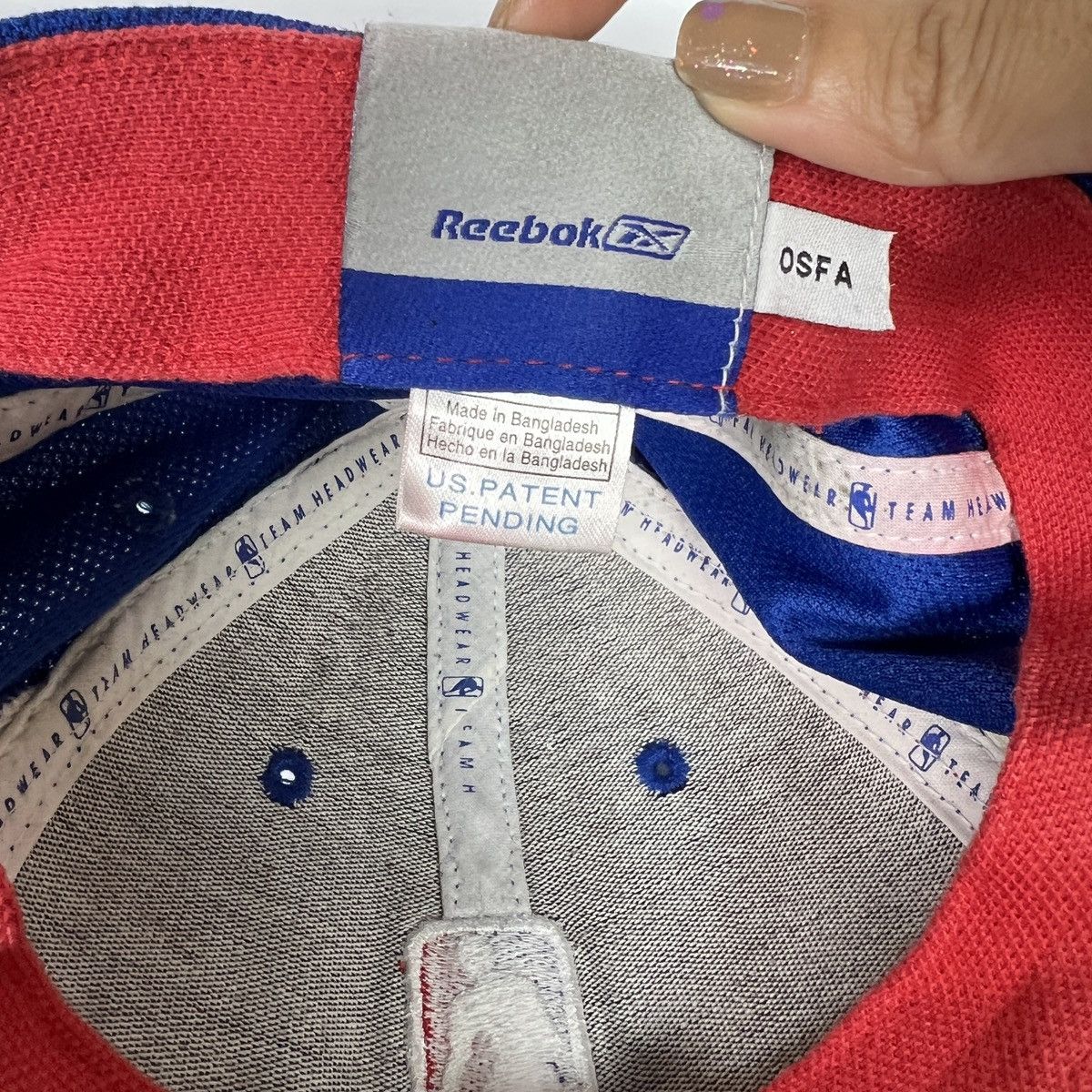 Reebok NBAxREEBOK Vintage Cap Size 57.5 cm Fit Size ONE SIZE - 9 Thumbnail