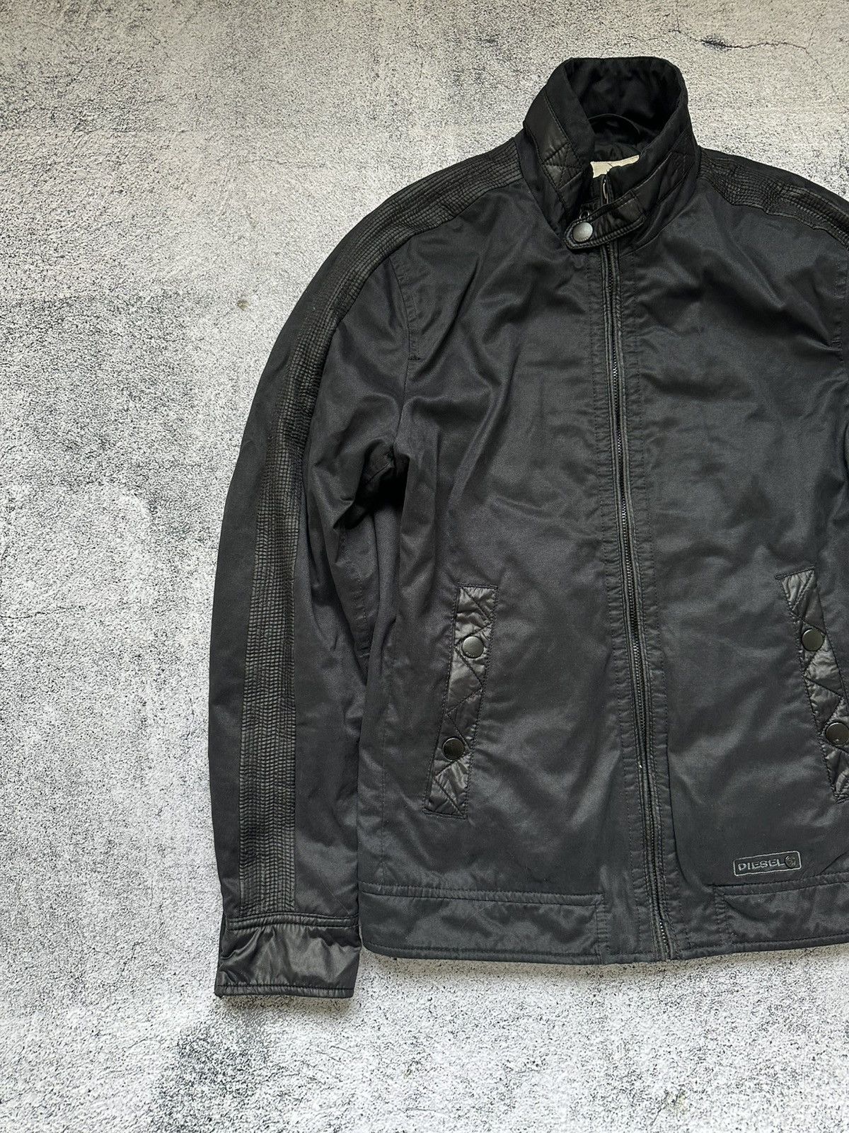 Diesel Diesel Biker Zip Jacket Black Size US S / EU 44-46 / 1 - 2 Thumbnail