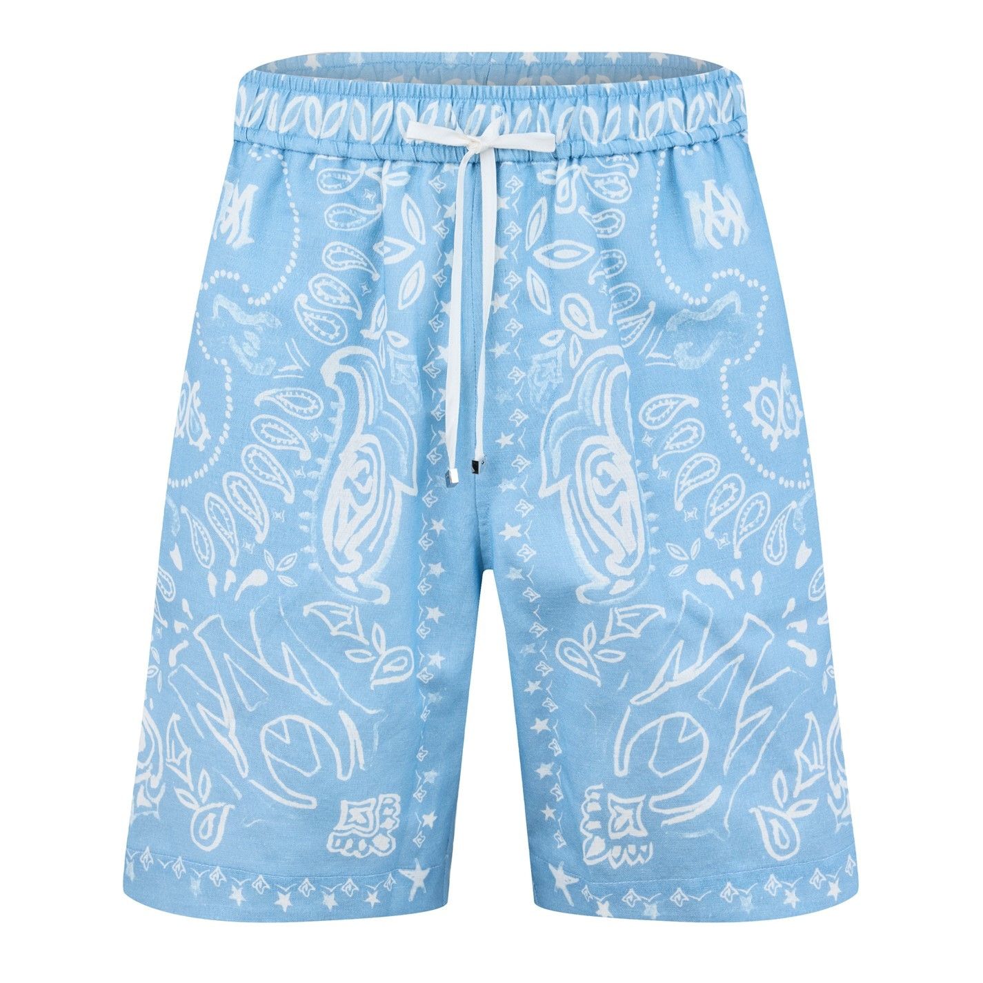 Amiri AMIRI Bandana Shorts Size US 34 / EU 50 - 1 Thumbnail