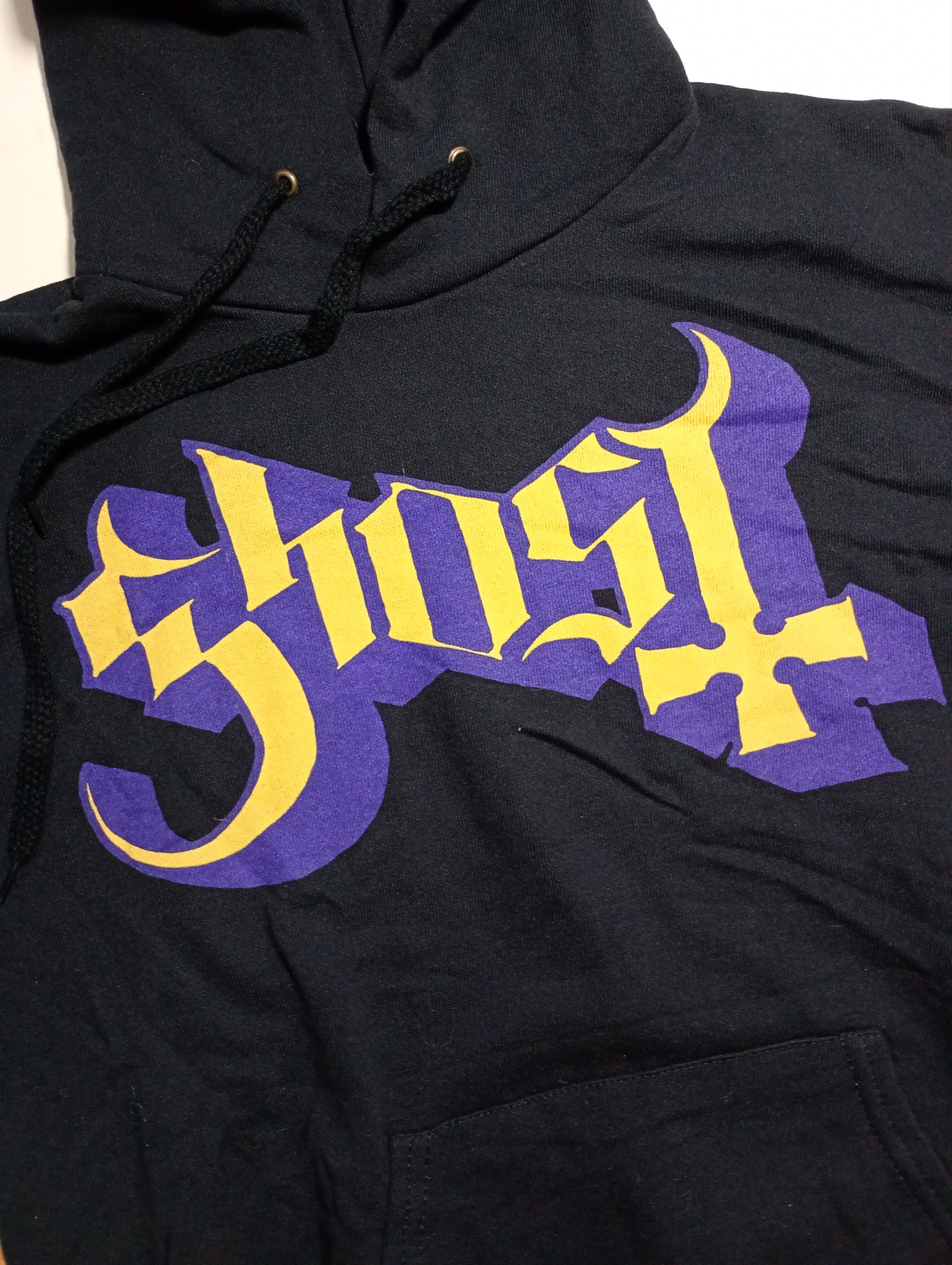 Fruit Of The Loom Ghost Band Hoodie Size US M / EU 48-50 / 2 - 6 Thumbnail