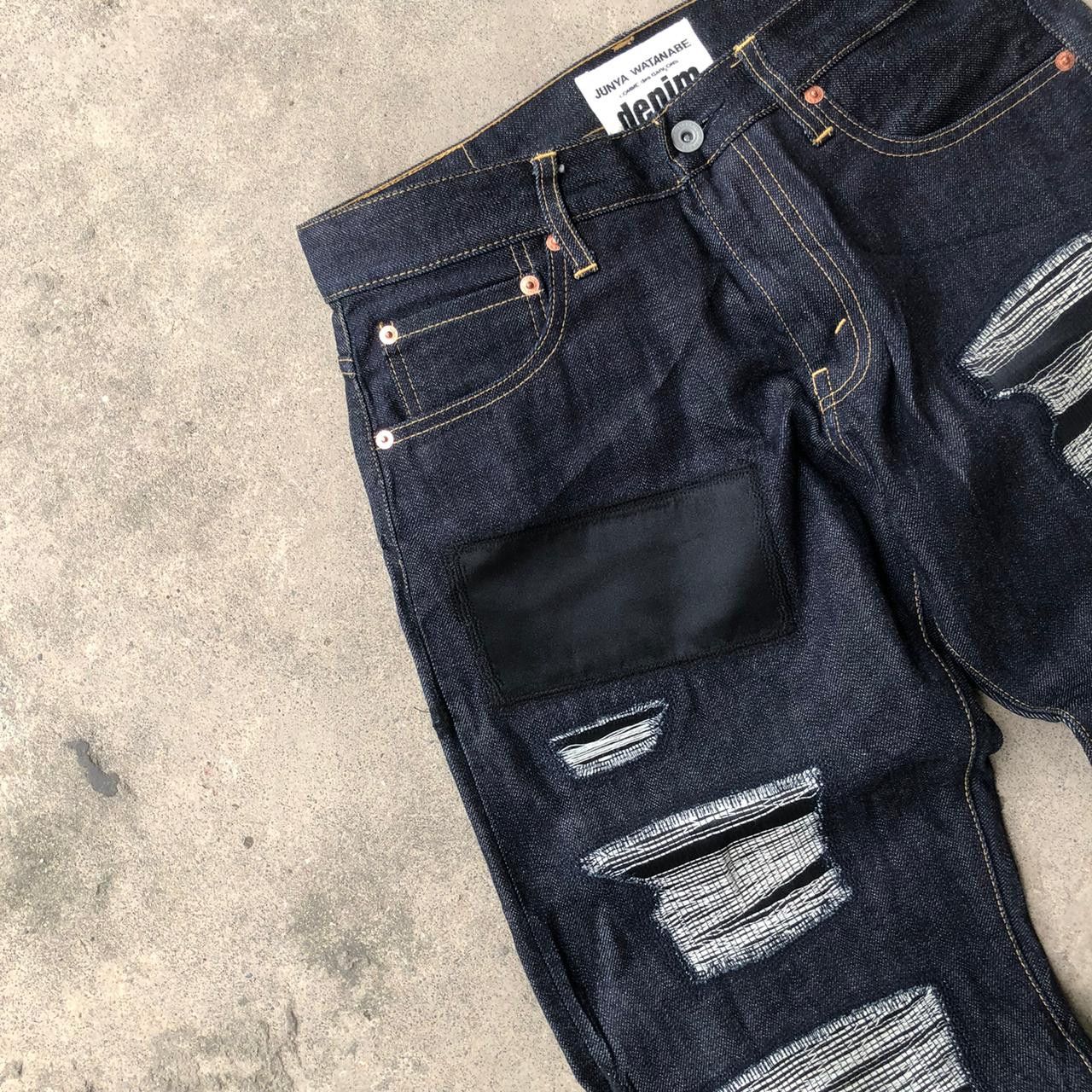 Junya Watanabe Junya Watanabe Sashiko Patchwork Denim Size US 29 - 7 Thumbnail