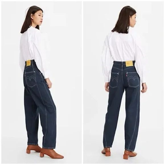Levi's Vintage Clothing Levi's Red Collection - Twisted Loose Jeans - Size 28 Size 28" / US 6 / IT 42 - 9 Thumbnail