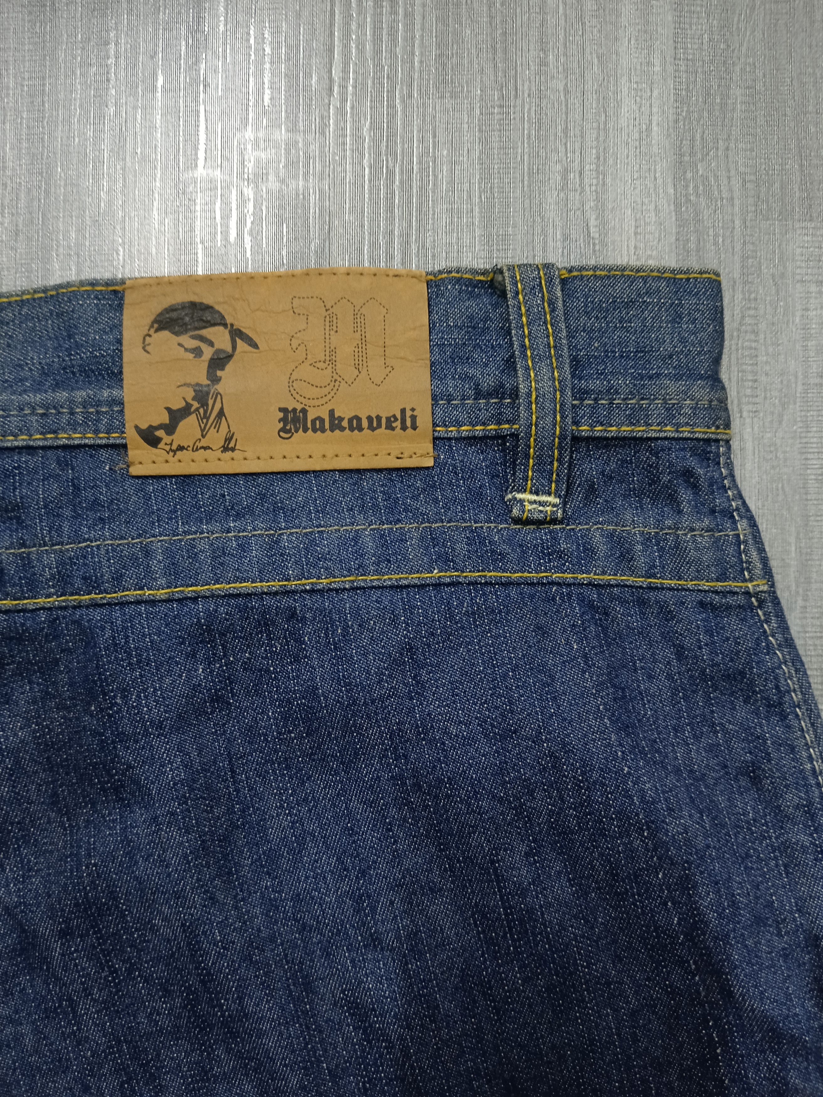 Makaveli AMERICAN ICON RAPPER TUPAC DENIM PANTS Size US 38 / EU 54 - 7 Thumbnail