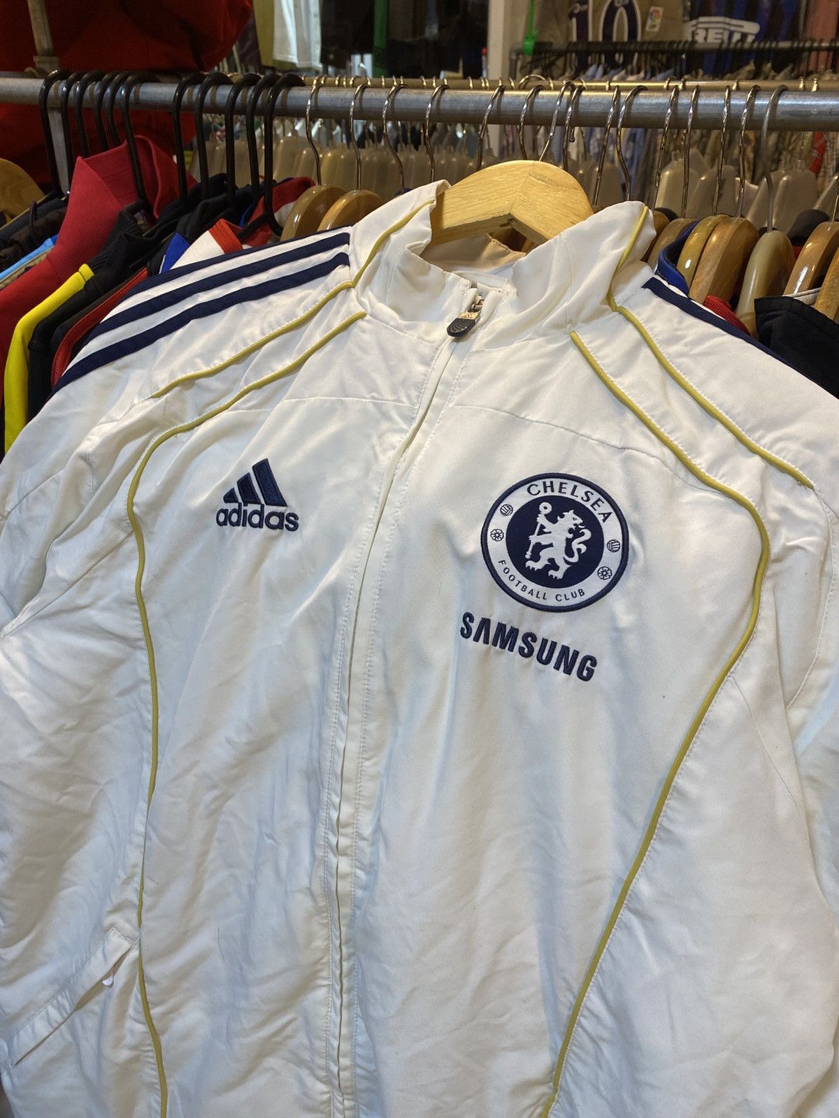 Adidas 2010-2011 Chelsea FC Tracksuit Size US XL / EU 56 / 4 - 2 Thumbnail