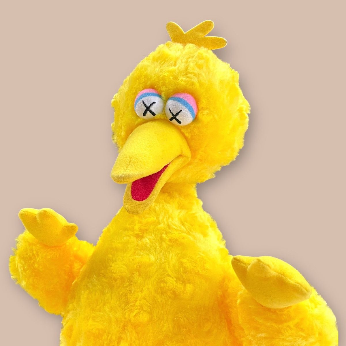 Kaws × Uniqlo KAWS x Uniqlo x Sesame Street "BIG BIRD" Toy Doll Size ONE SIZE - 7 Thumbnail