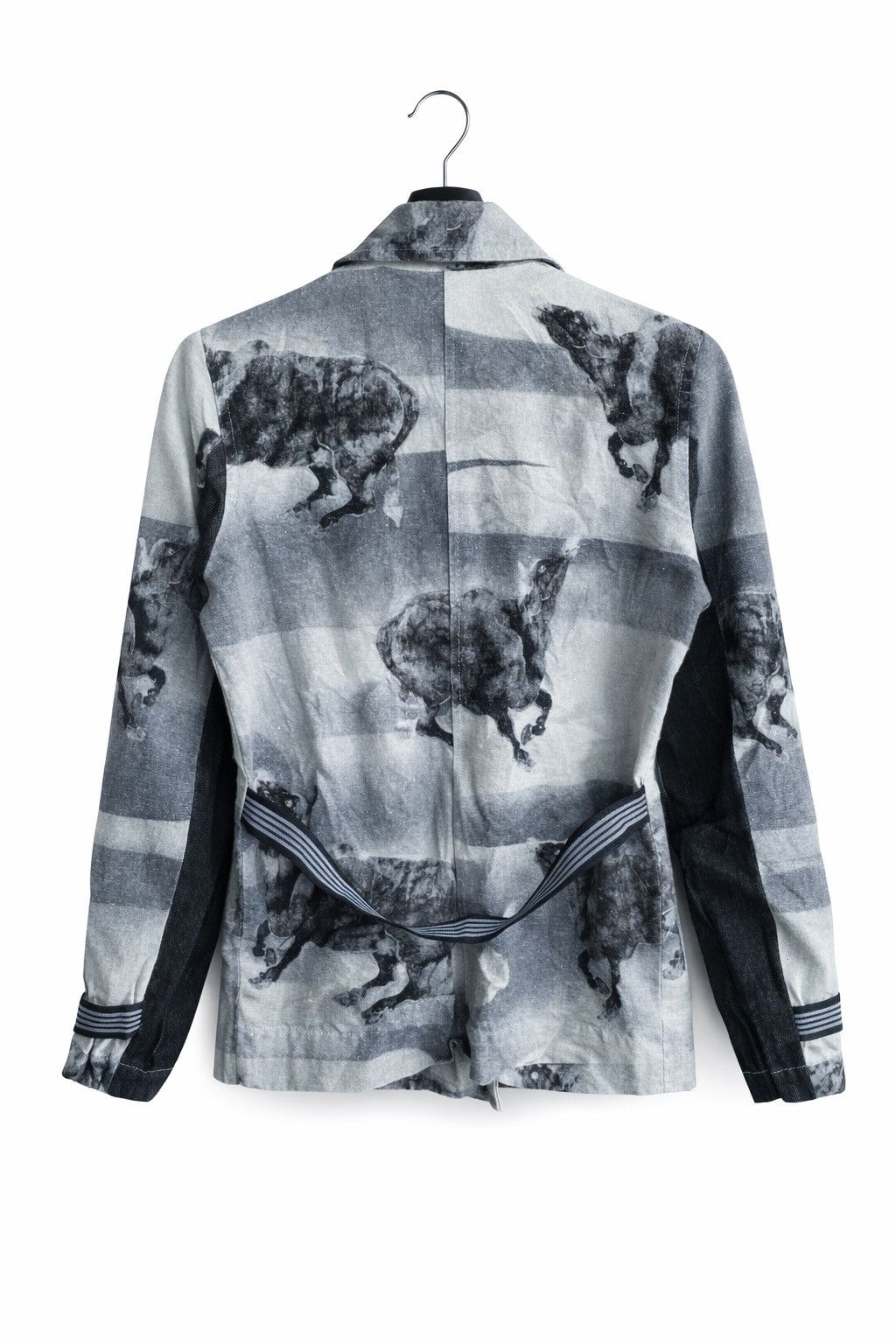 Japanese Brand Coromo by Deco Sugai Hemp Blend Printed – Japanese Artwear Size S / US 4 / IT 40 - 4 Thumbnail