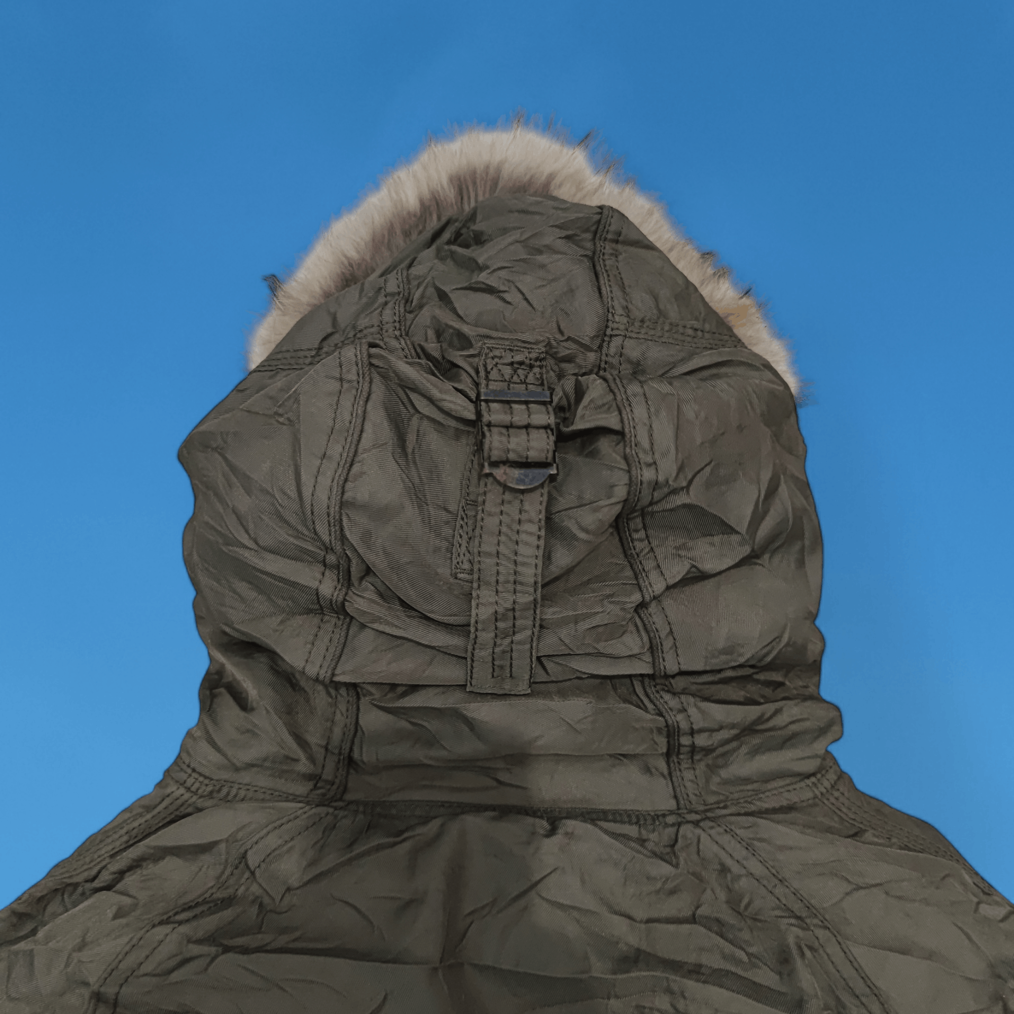 If Six Was Nine 2000s Japanese Brand G.O.A Racoon Fur Hoodie Military Jacket Size US M / EU 48-50 / 2 - 4 Thumbnail