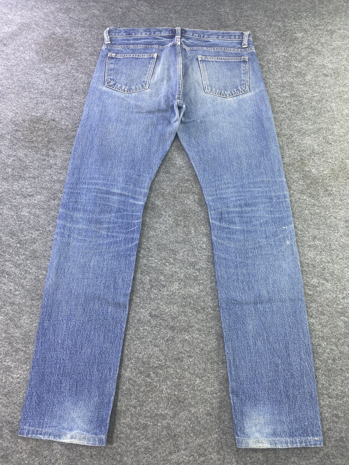 Japanese Brand Japanese Brand Domingo DMG Blue Wash Jeans-J854 Size 31" - 4 Thumbnail