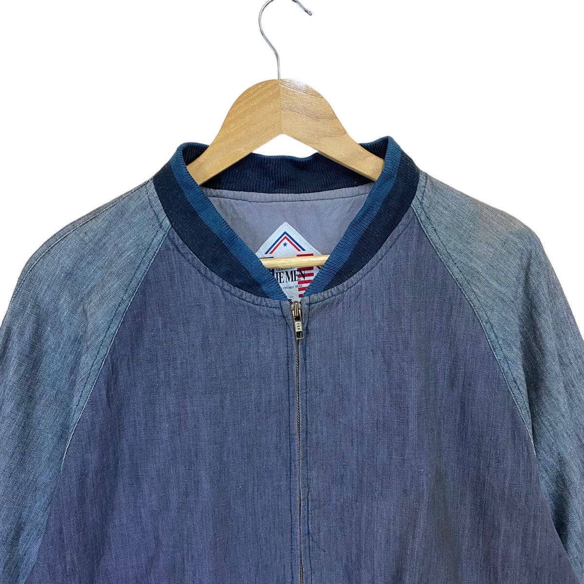 Japanese Brand JAPANASE THE MEN CERONIAS SUN FADED BOMBER JACKET Size US M / EU 48-50 / 2 - 4 Thumbnail