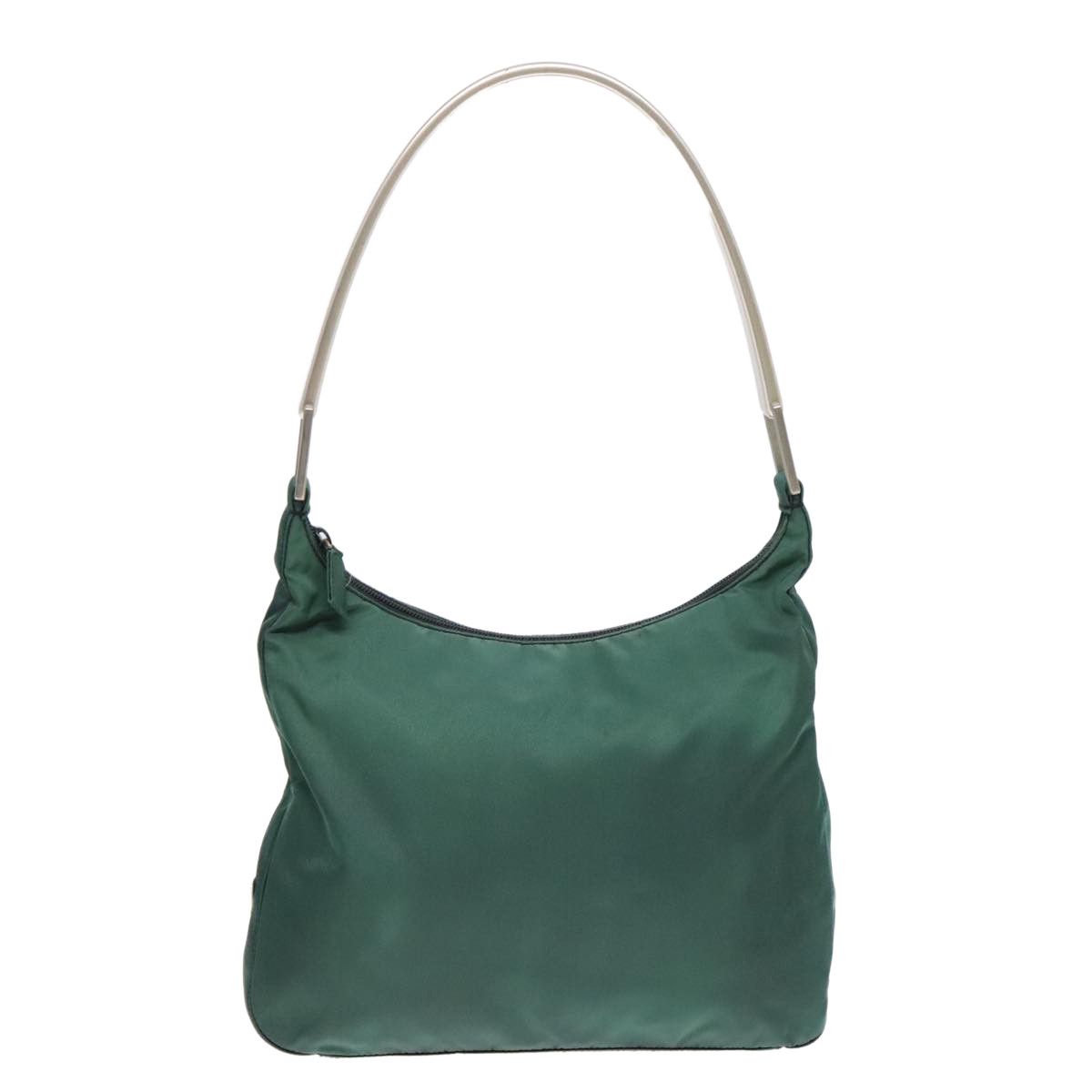 Prada Tessuto Green Synthetic Shoulder Bag (Pre-Owned) Size ONE SIZE - 1 Thumbnail