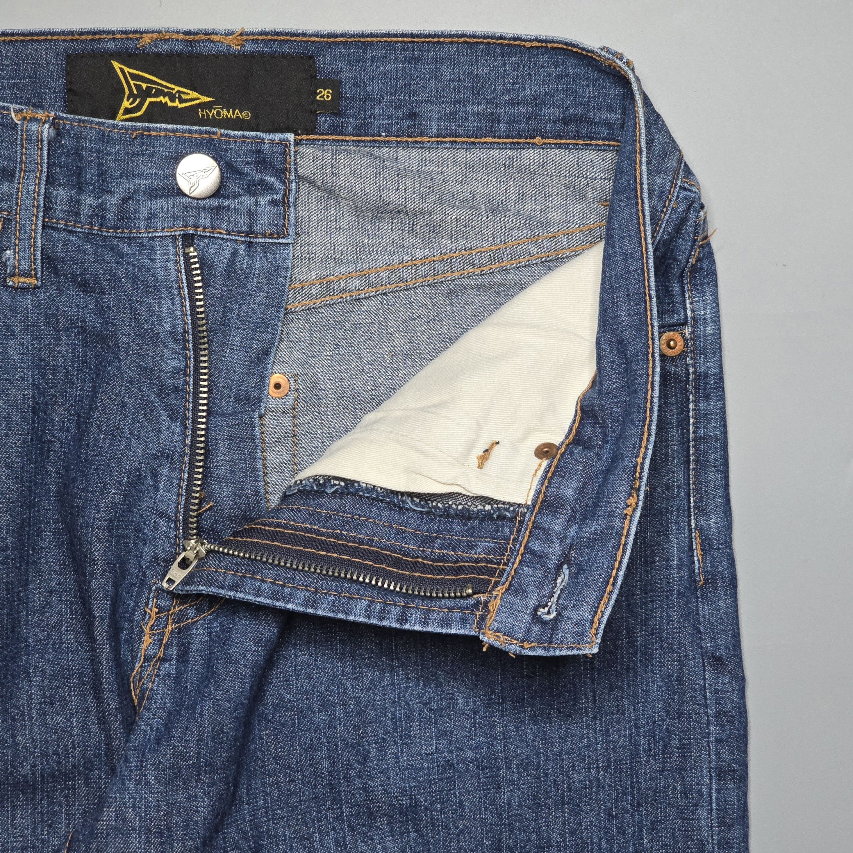 20471120 20471120 - Hyoma "Sex" Blue Jeans Size US 28 / EU 44 - 5 Thumbnail