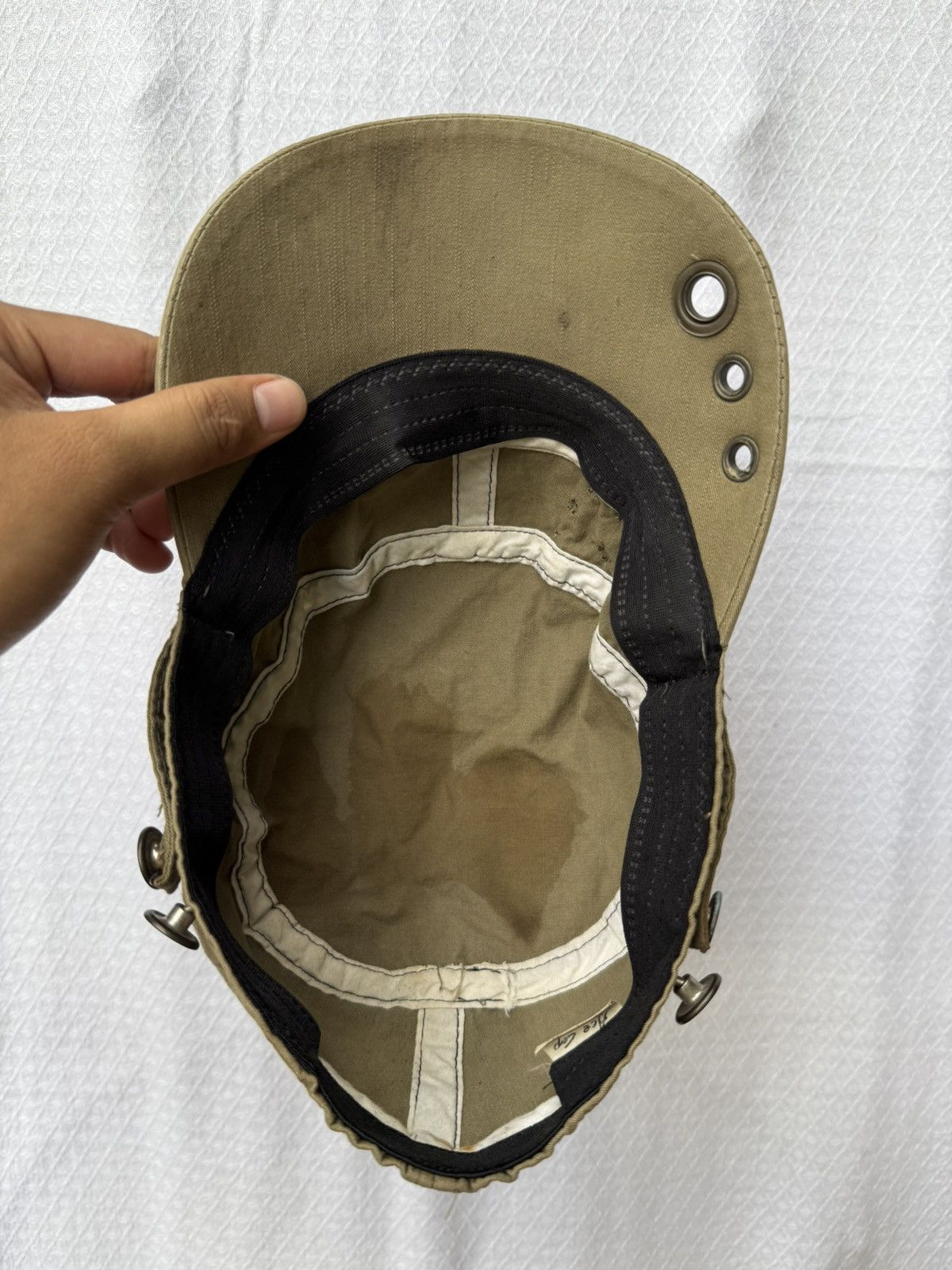 If Six Was Nine Distressed Studded Gothic Style Hats Size ONE SIZE - 8 Thumbnail