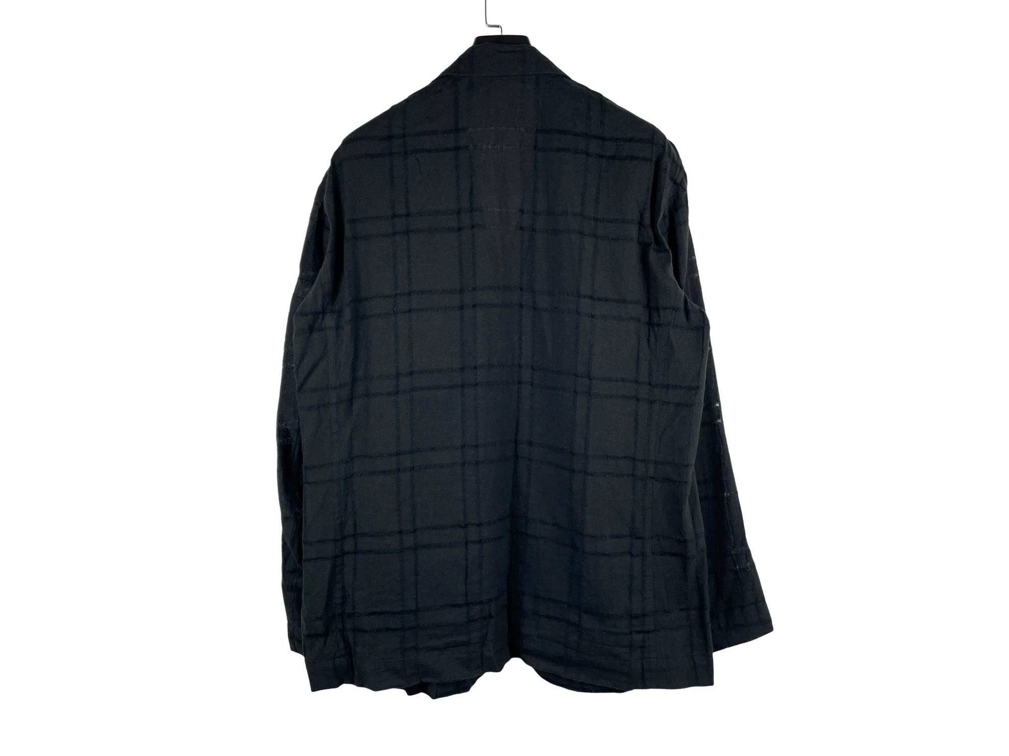 Issey Miyake Issey Miyake 03634 Main Line Check Blazer Size US XL / EU 56 / 4 - 2 Thumbnail