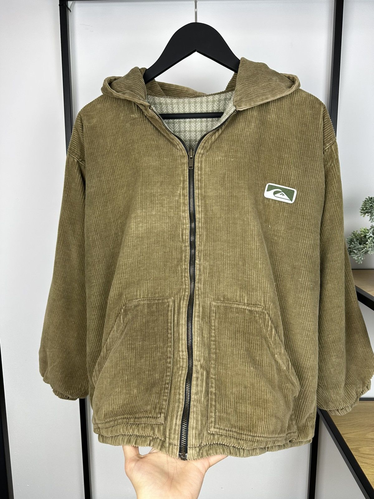 Quiksilver × Vintage Vintage Quiksilver corduroy jacket Double Sided Men’s L Size US L / EU 52-54 / 3 - 6 Thumbnail