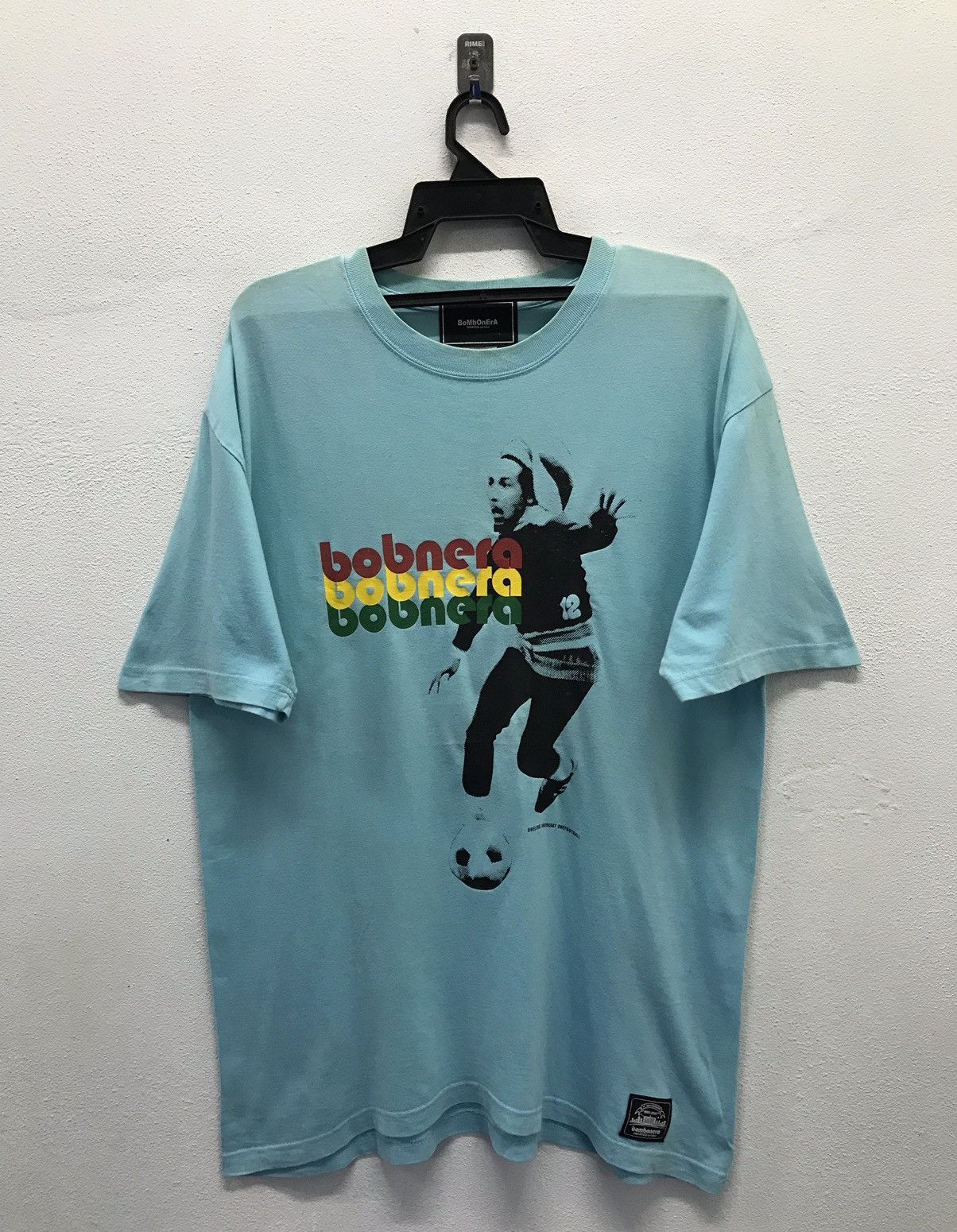 Band Tees × Bob Marley × Vintage Bombonera Fanatico Del Futbol 12 Anivesario 1995-2007 Shirt Size US XL / EU 56 / 4 - 1 Thumbnail