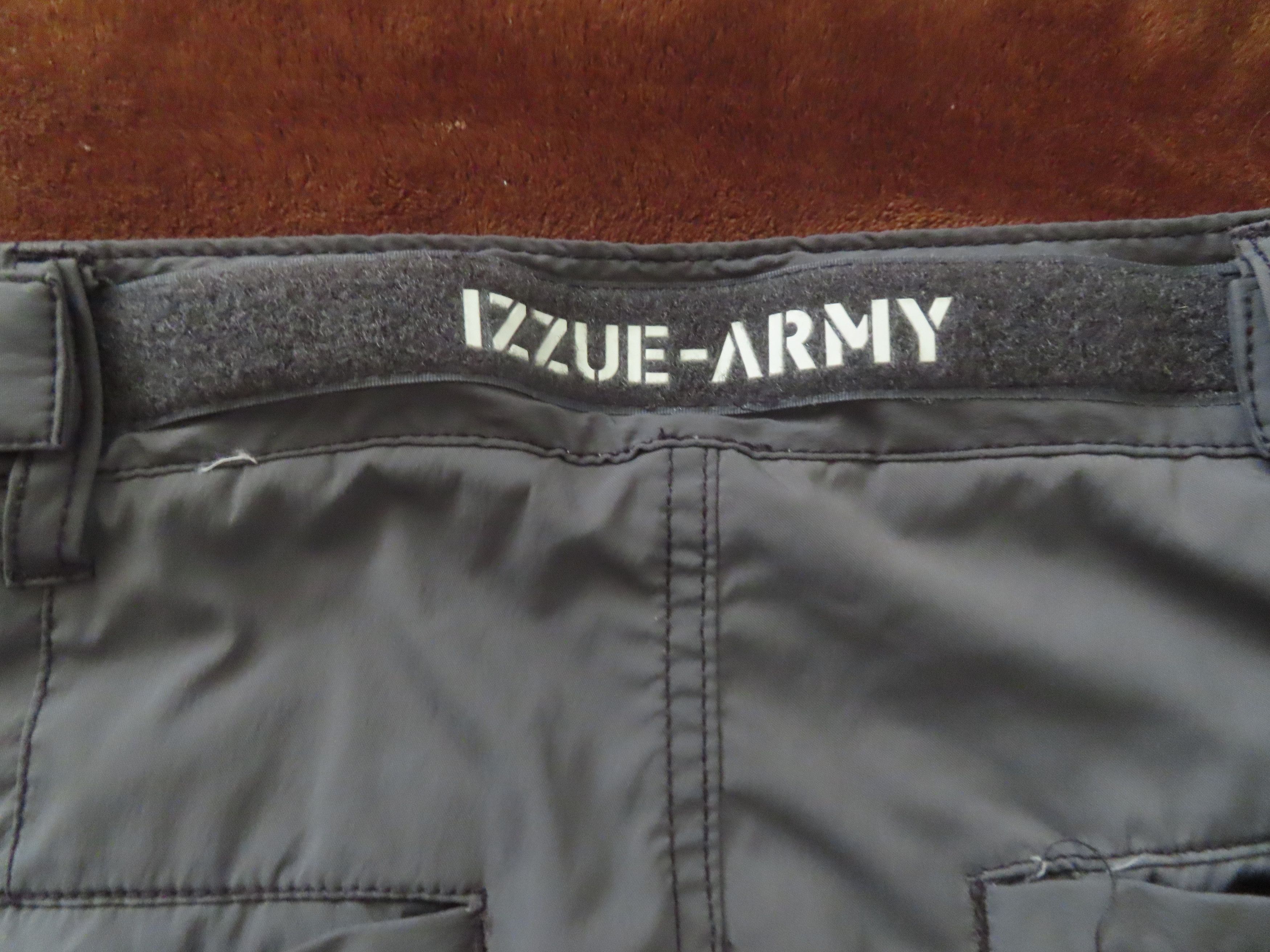 Designer × izzue ARMY IZZUE 1z IZ X04 Cargo grey Pants joggers Size US 34 / EU 50 - 6 Thumbnail