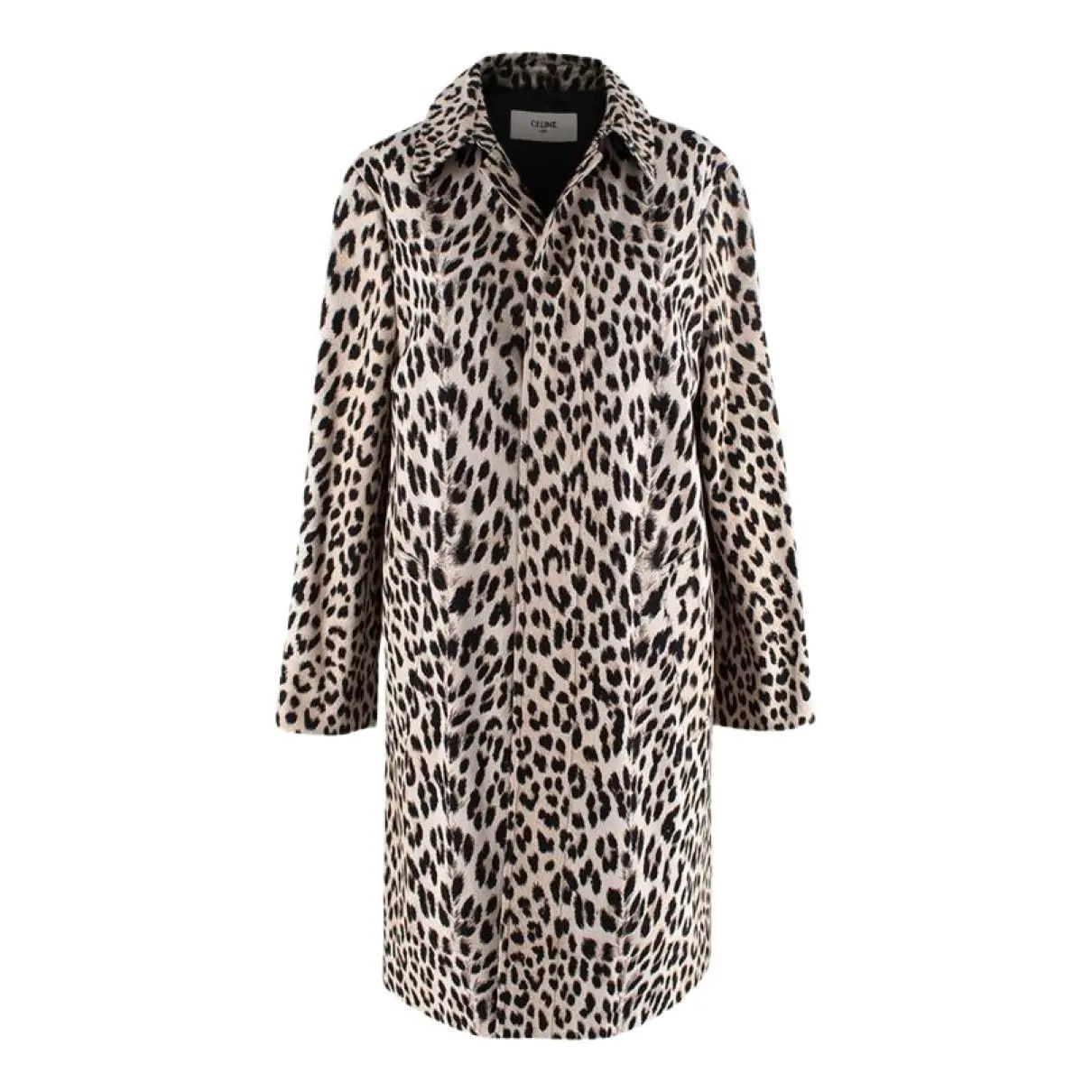 Celine Celine Leopard Trench Coat Size US M / EU 48-50 / 2 - 1 Thumbnail