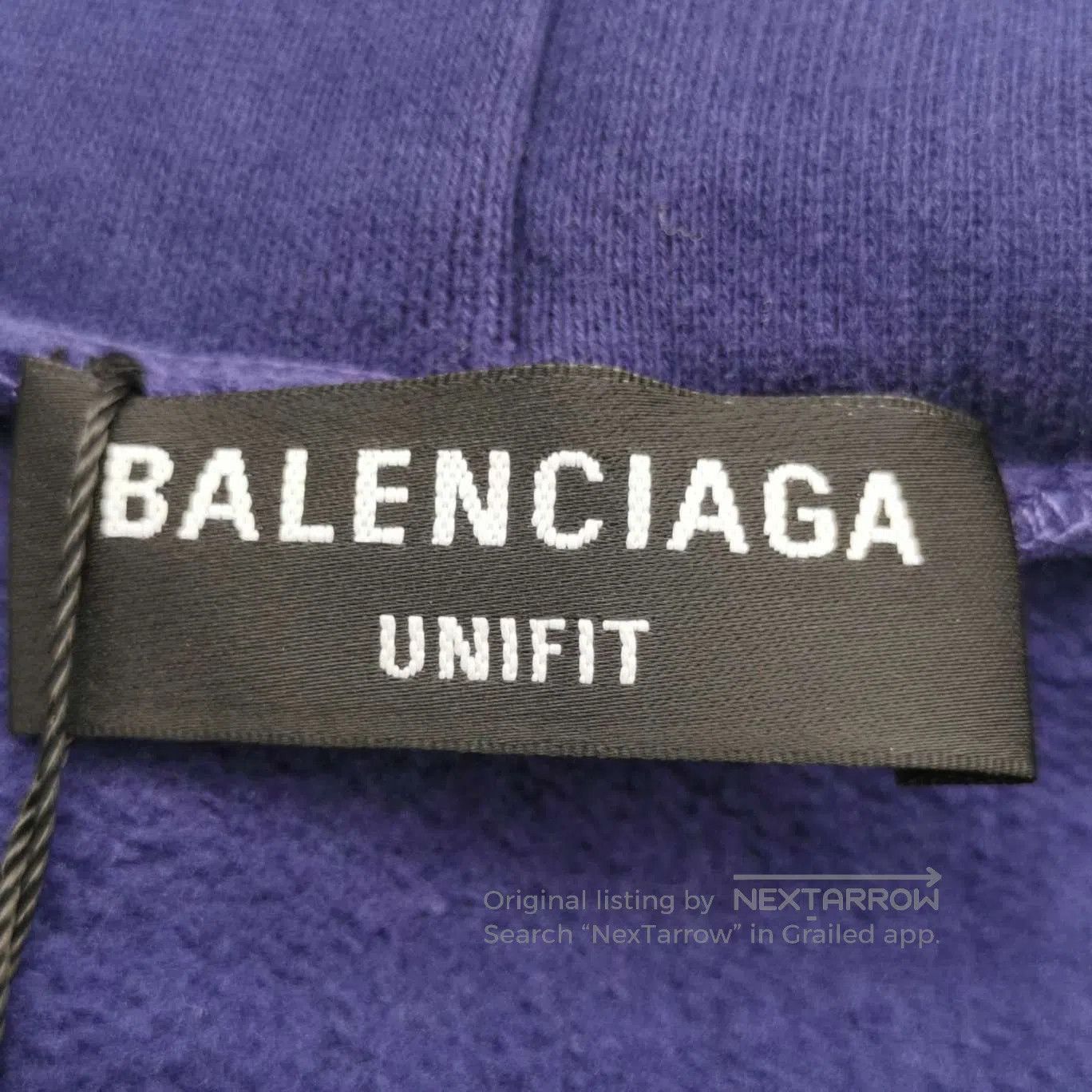 Balenciaga Balenciaga M Cotton Logo Hoodie. Size M / US 6-8 / IT 42-44 - 5 Thumbnail