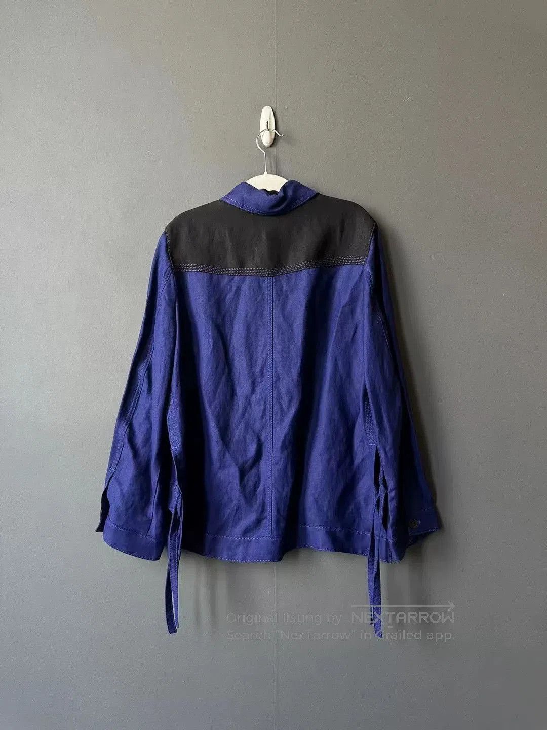 Loewe loewe purple leather label denim jacket. Size US M / EU 48-50 / 2 - 2 Thumbnail